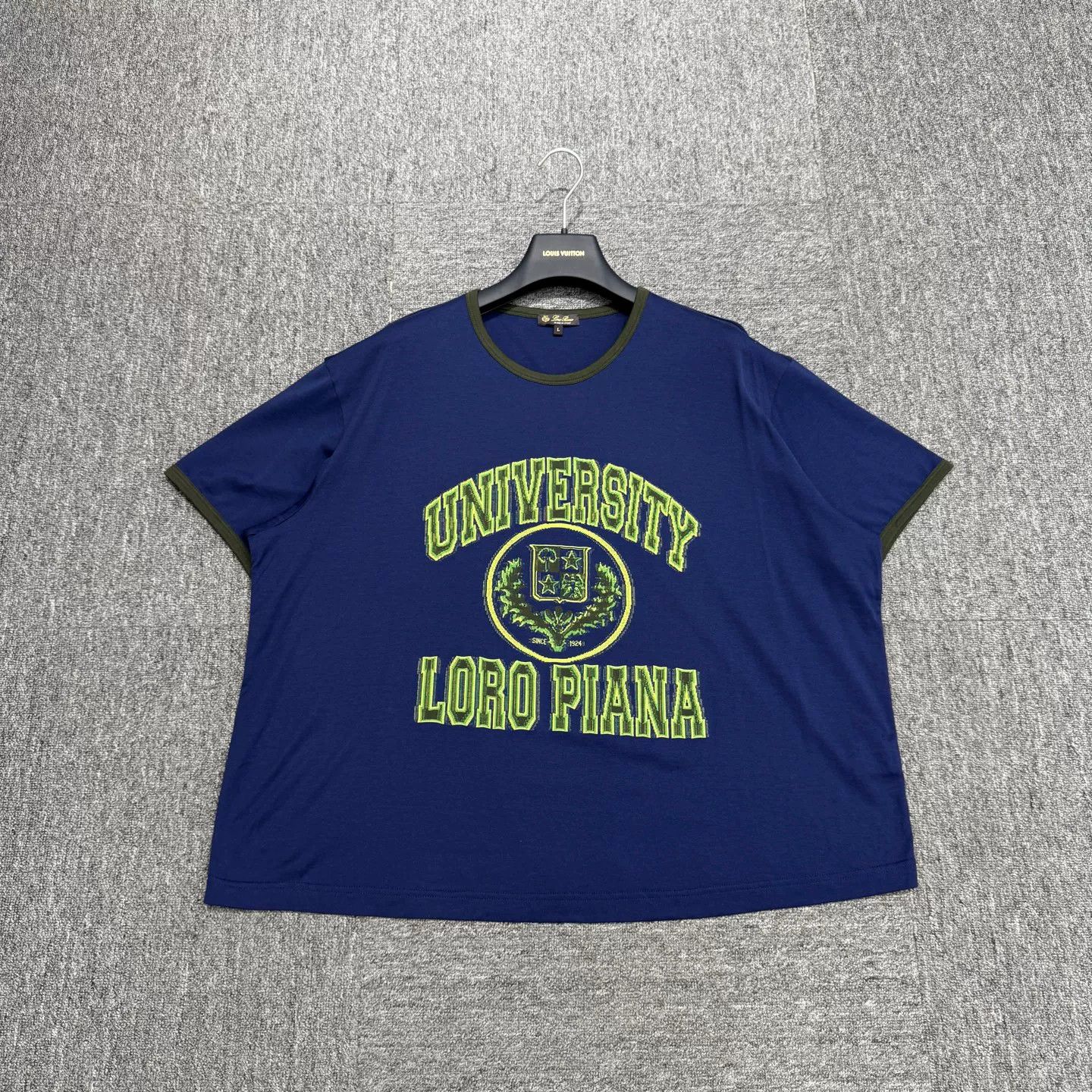 Loro Piana Loro Piana University Graphic T-Shirt L Size US L / EU 52-54 / 3 - 2 Thumbnail