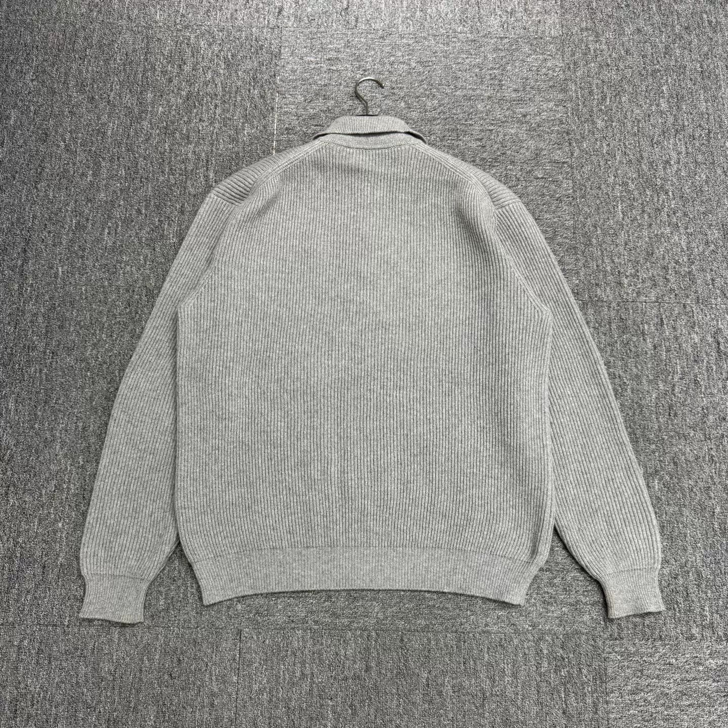 Loro Piana Loro Piana Cashmere Ribbed Polo Sweater 52 Size US L / EU 52-54 / 3 - 6 Thumbnail