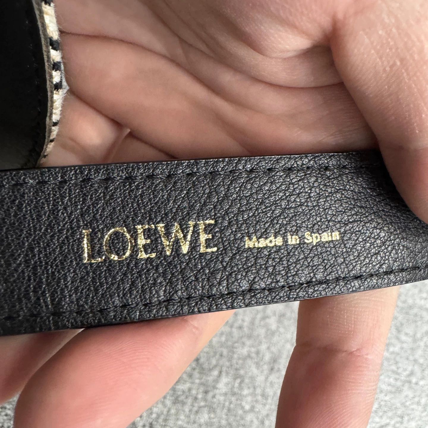 Loewe Loewe Elephant Anagram Jacquard Tote Bag ONE SIZE Size ONE SIZE - 5 Thumbnail
