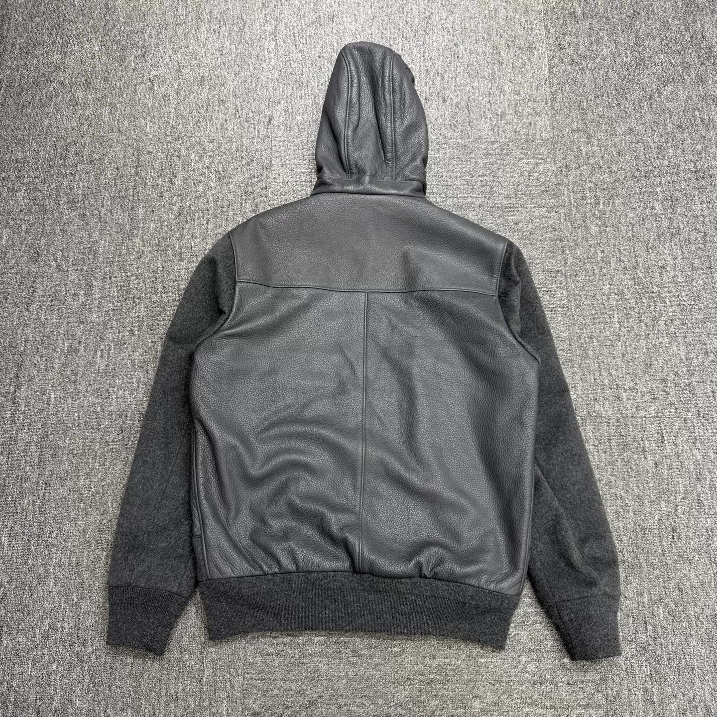 Loro Piana Loro Piana Deer Leather & Cashmere Hooded Jacket S Size US S / EU 44-46 / 1 - 7 Thumbnail