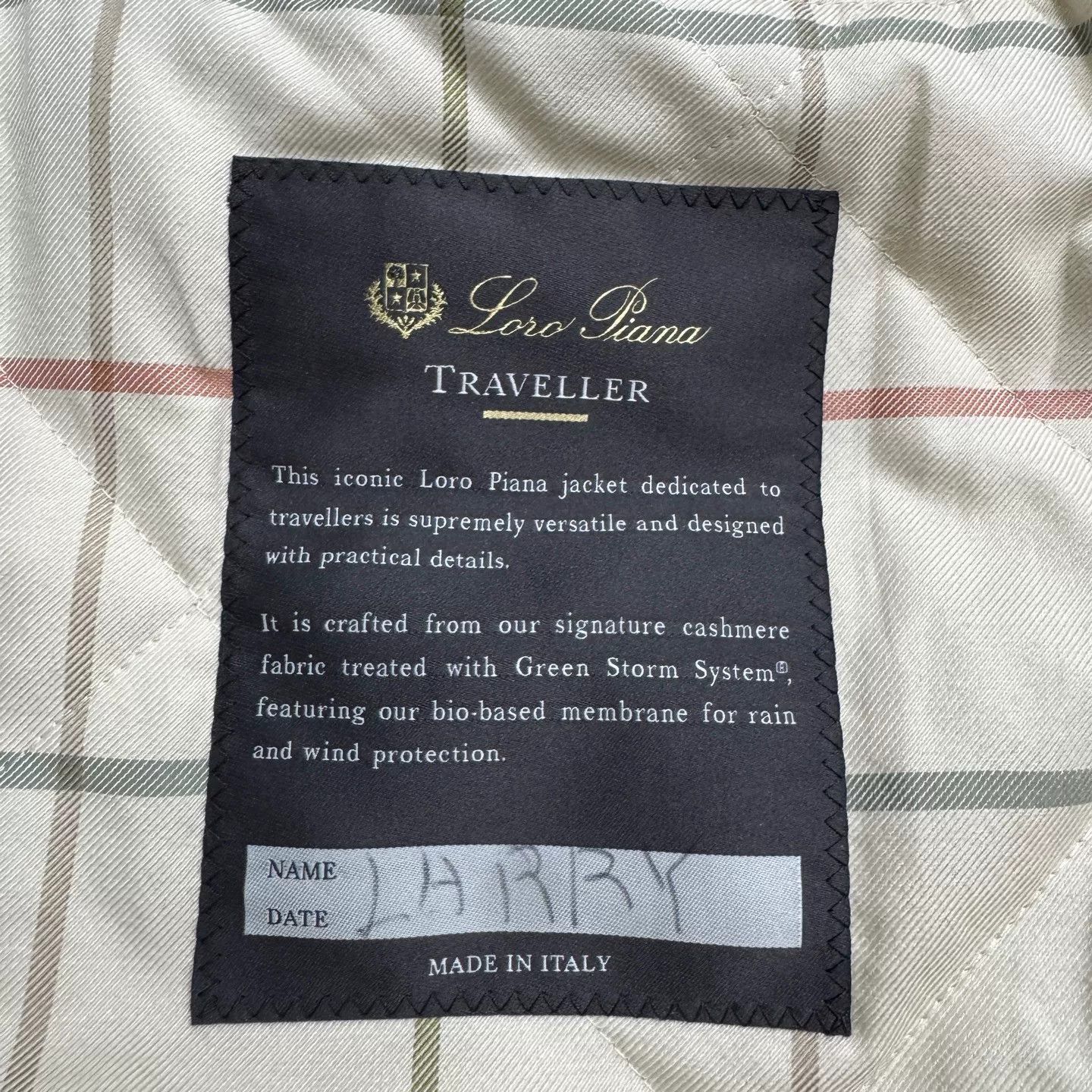 Loro Piana Loro Piana Cashmere Traveller Jacket 50 Size US M / EU 48-50 / 2 - 4 Thumbnail