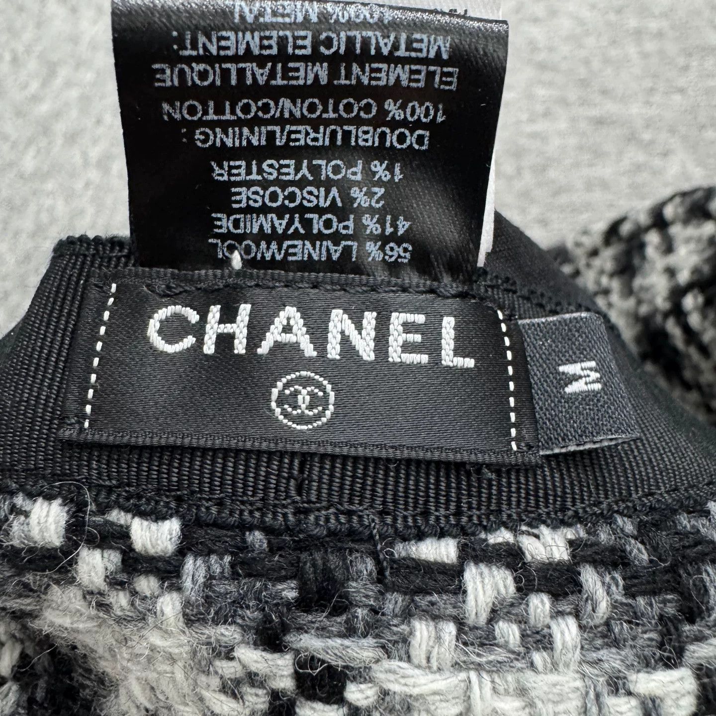 Chanel Chanel Tweed Woven Bucket Hat Size M Size ONE SIZE - 6 Thumbnail