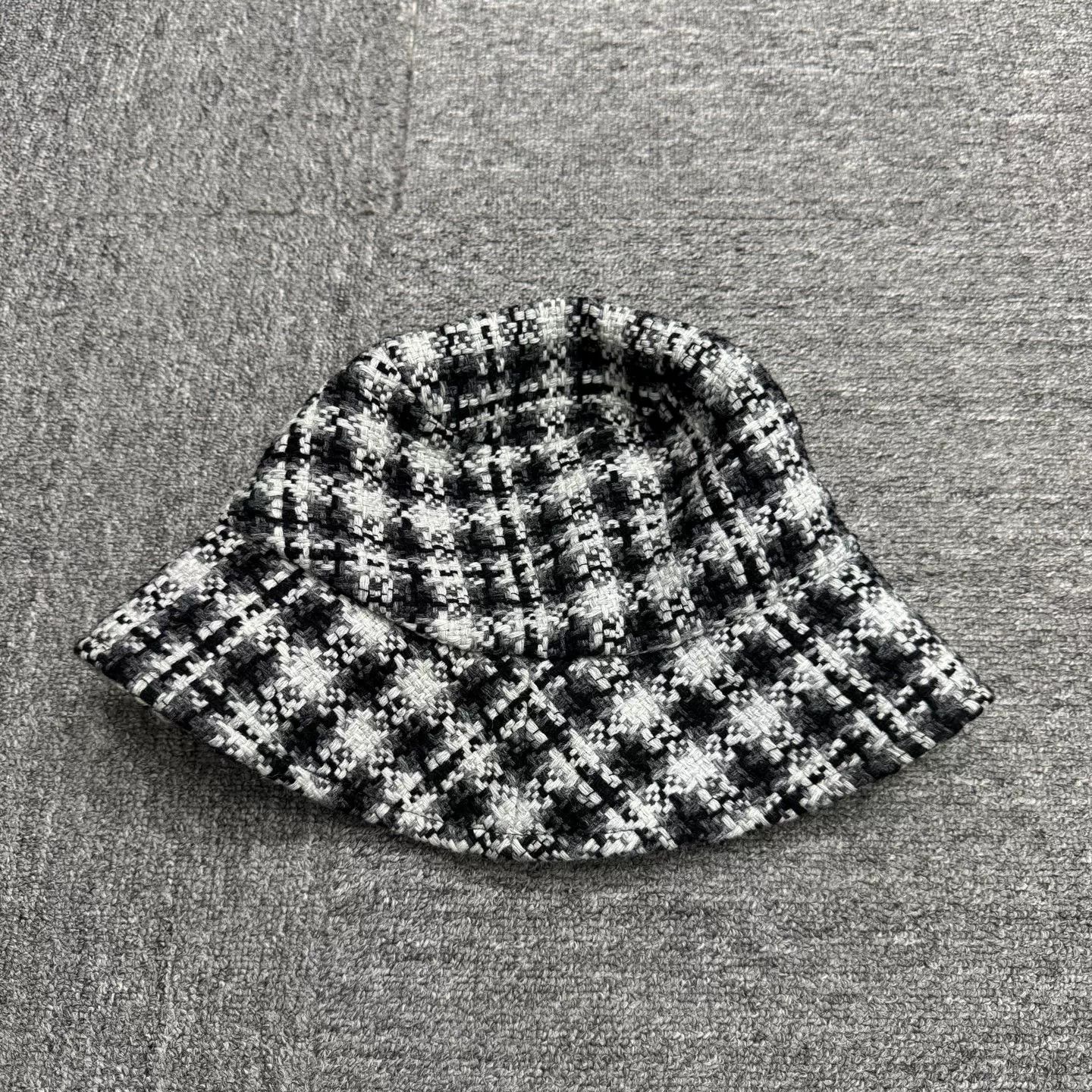 Chanel Chanel Tweed Woven Bucket Hat Size M Size ONE SIZE - 2 Thumbnail