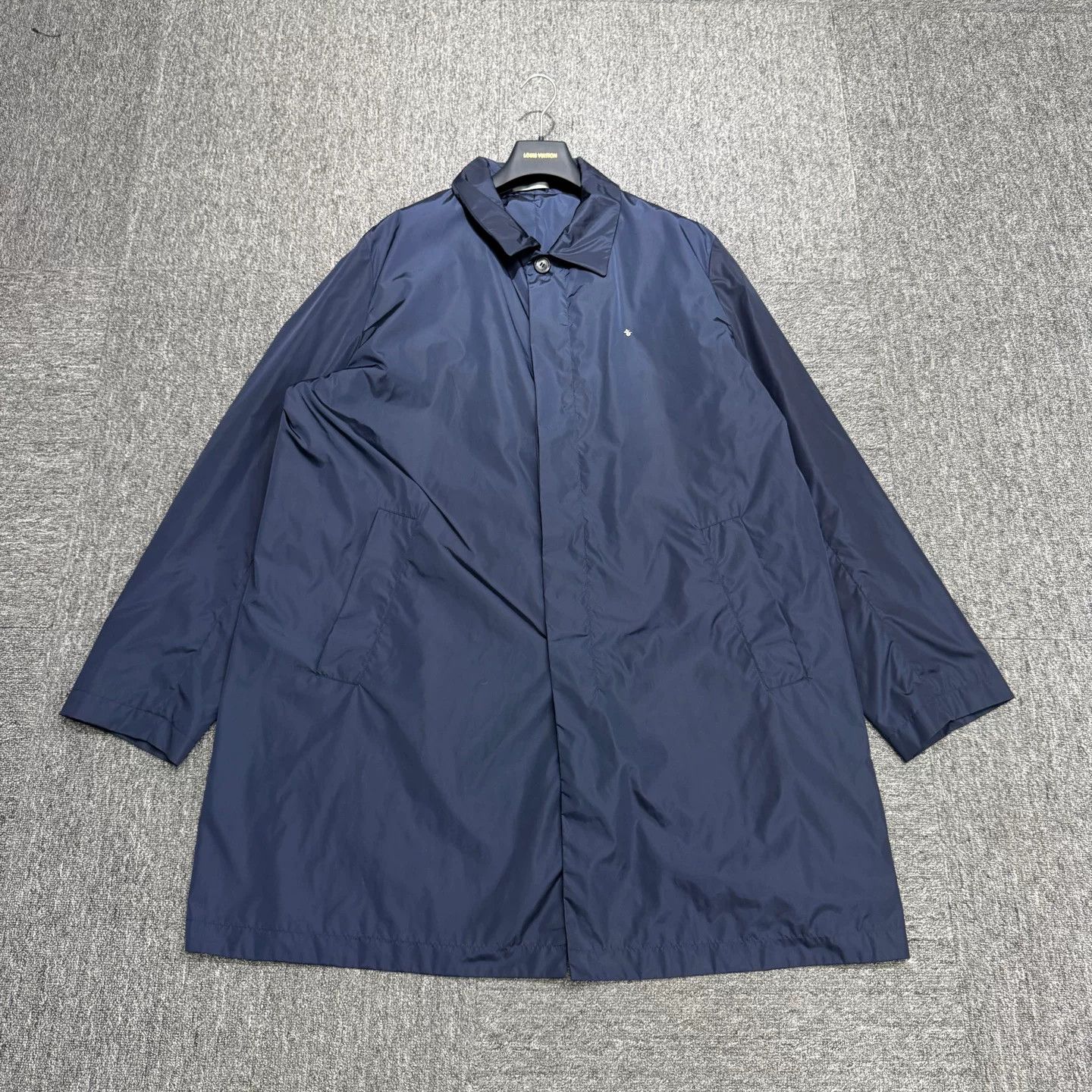 Dior Dior Navy Nylon Raincoat 58 Size US XXL / EU 58 / 5 - 2 Thumbnail