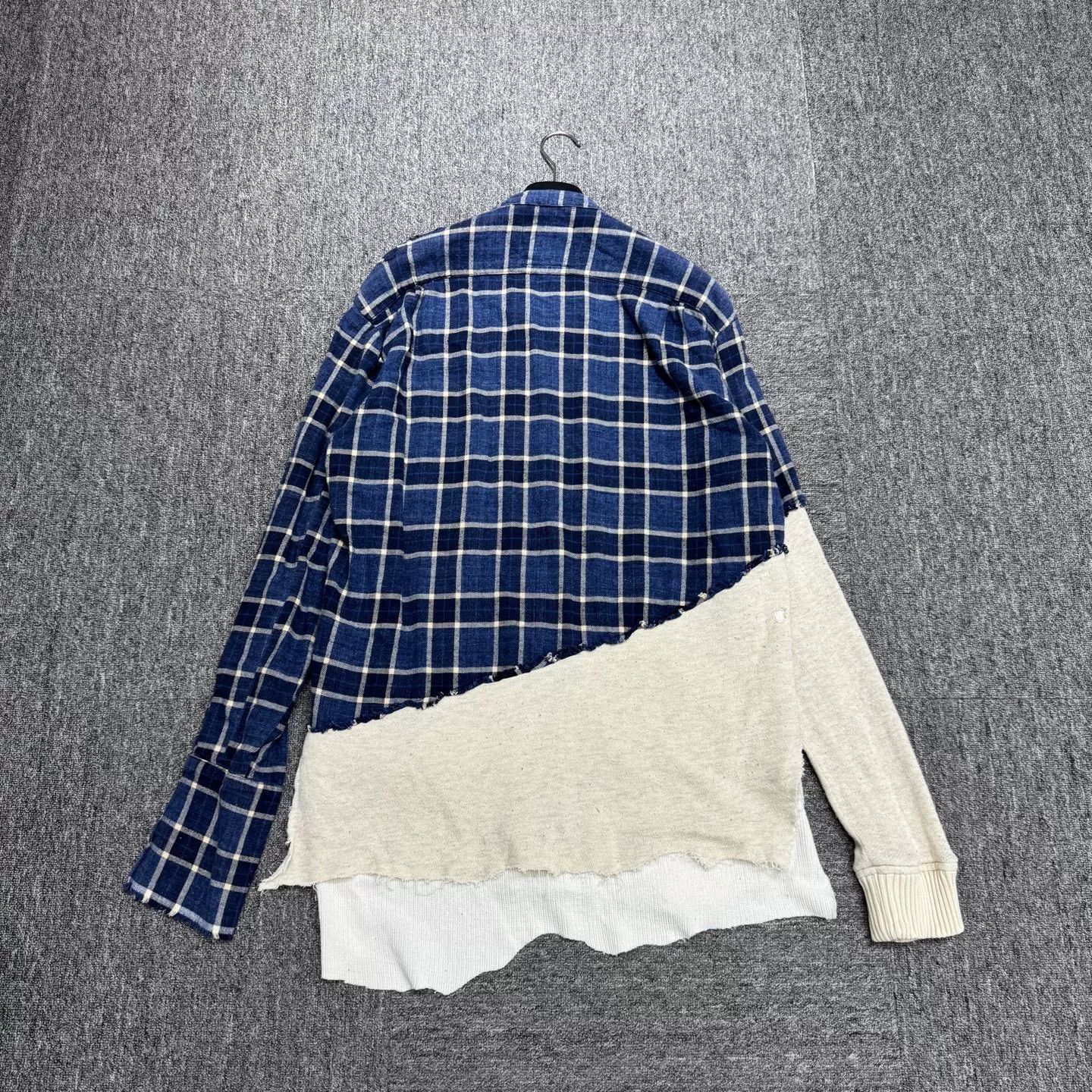 Greg Lauren Greg Lauren Patchwork Plaid Long Sleeve Shirt Size 3 Size US L / EU 52-54 / 3 - 5 Thumbnail