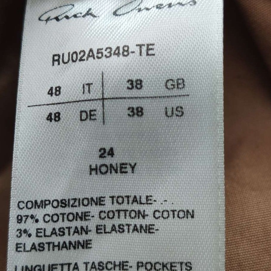 Rick Owens Rick Owens Men 32 Casual Pants Size US 32 / EU 48 - 6 Thumbnail