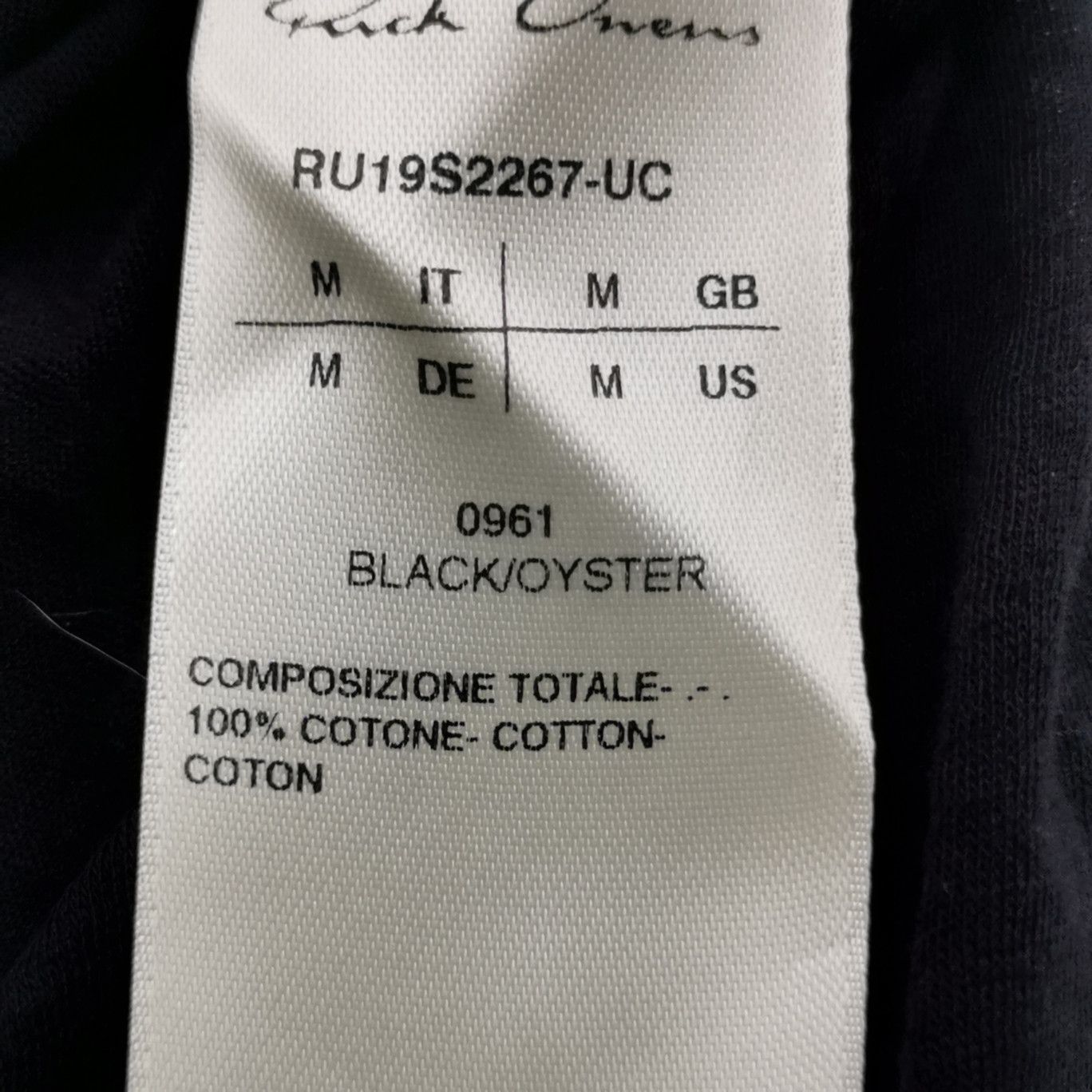 Rick Owens Rick Owens Men m Short Sleeve Shirts Size US M / EU 48-50 / 2 - 5 Thumbnail