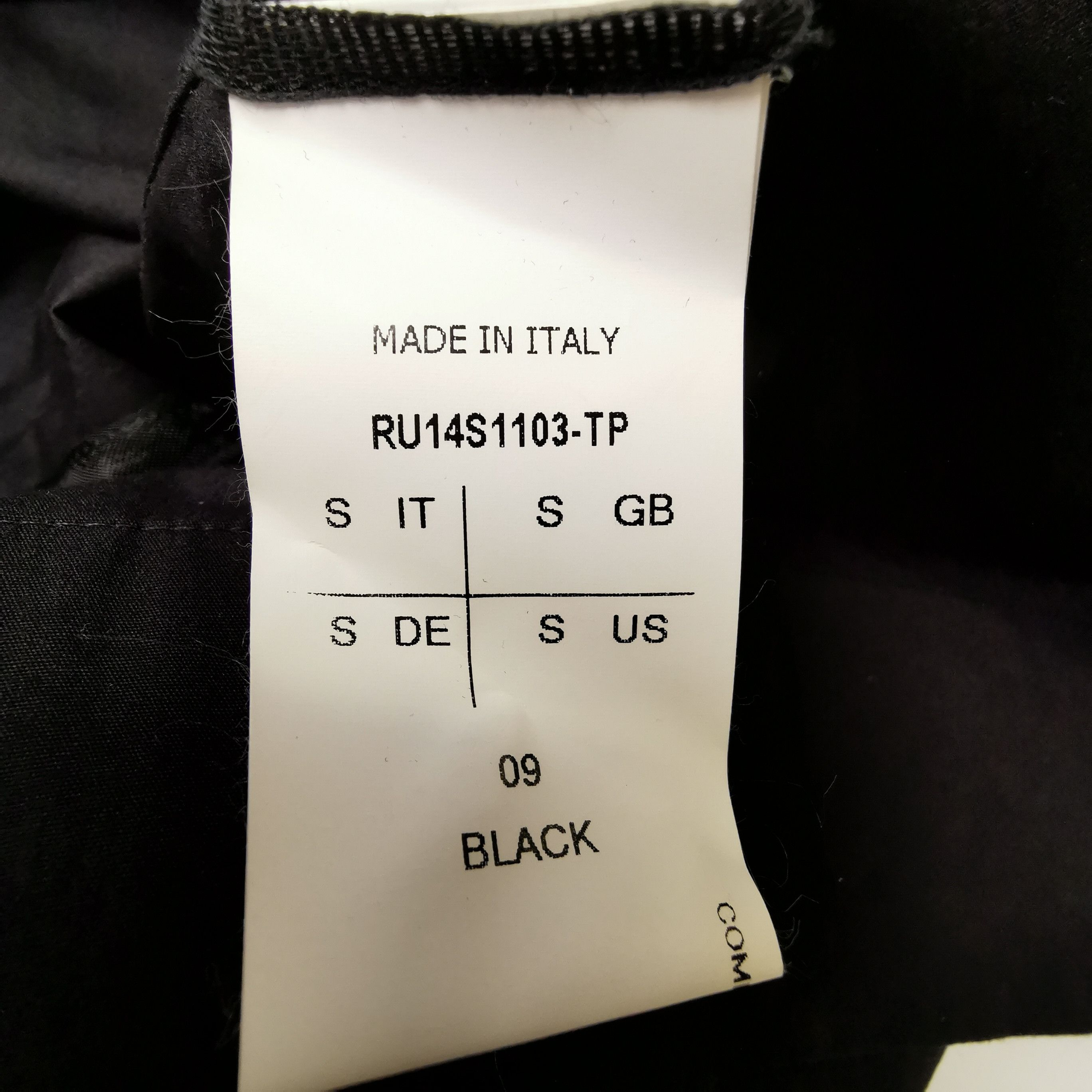 Rick Owens Rick Owens Men s Short Sleeve Shirts Size US S / EU 44-46 / 1 - 5 Thumbnail