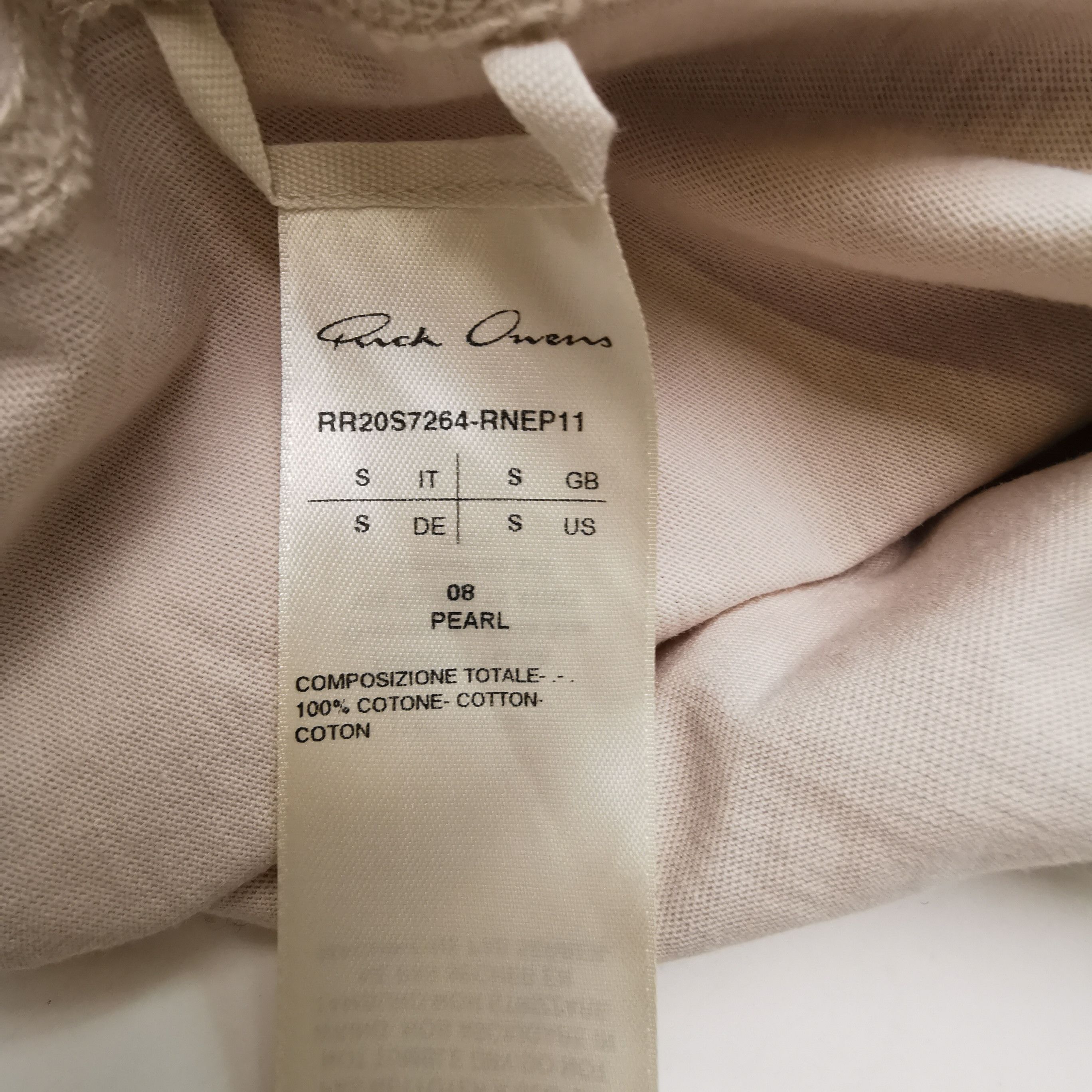 Rick Owens Rick Owens Men s Short Sleeve Shirts Size US S / EU 44-46 / 1 - 7 Thumbnail