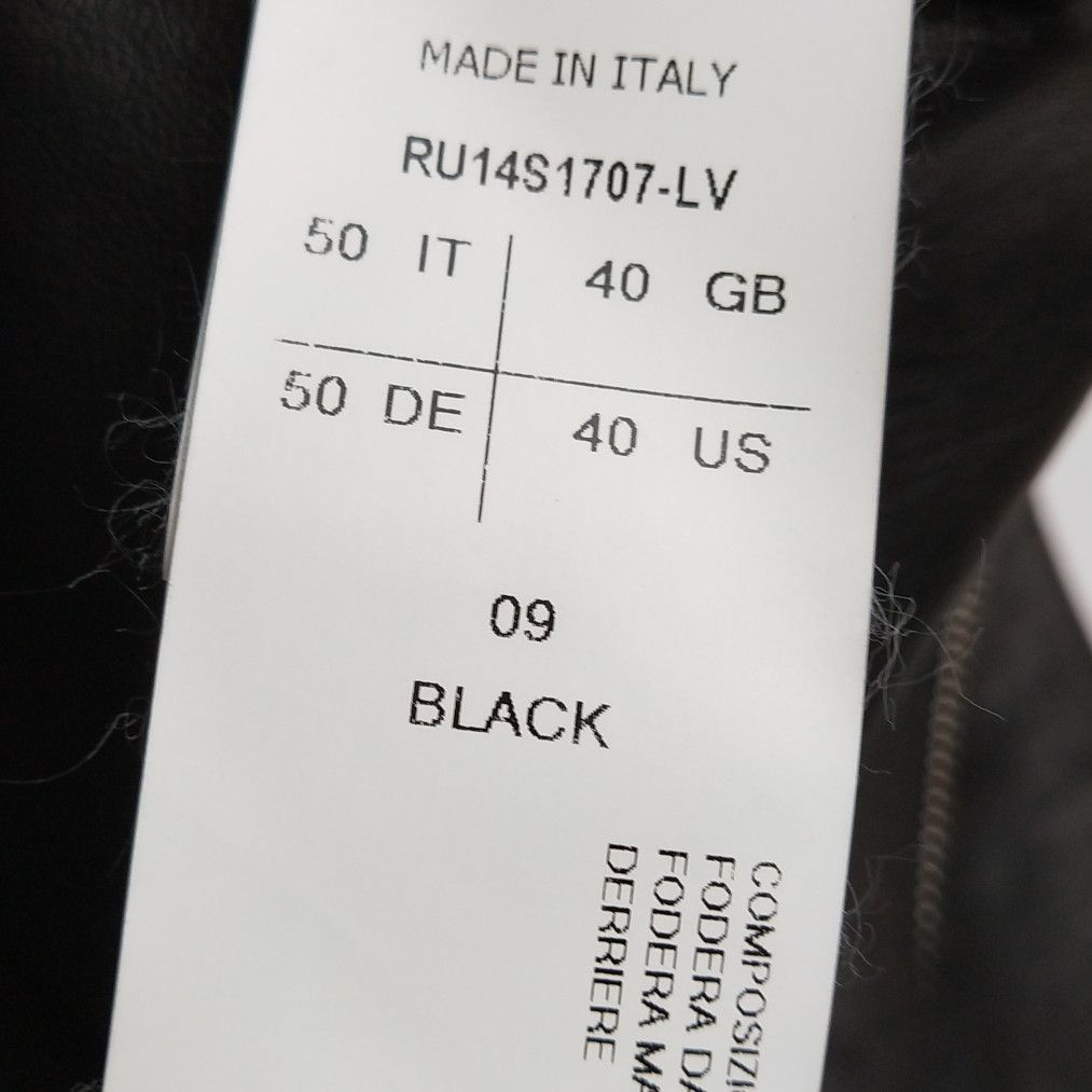 Rick Owens Rick Owens Men m Leather Jackets Size US M / EU 48-50 / 2 - 4 Thumbnail