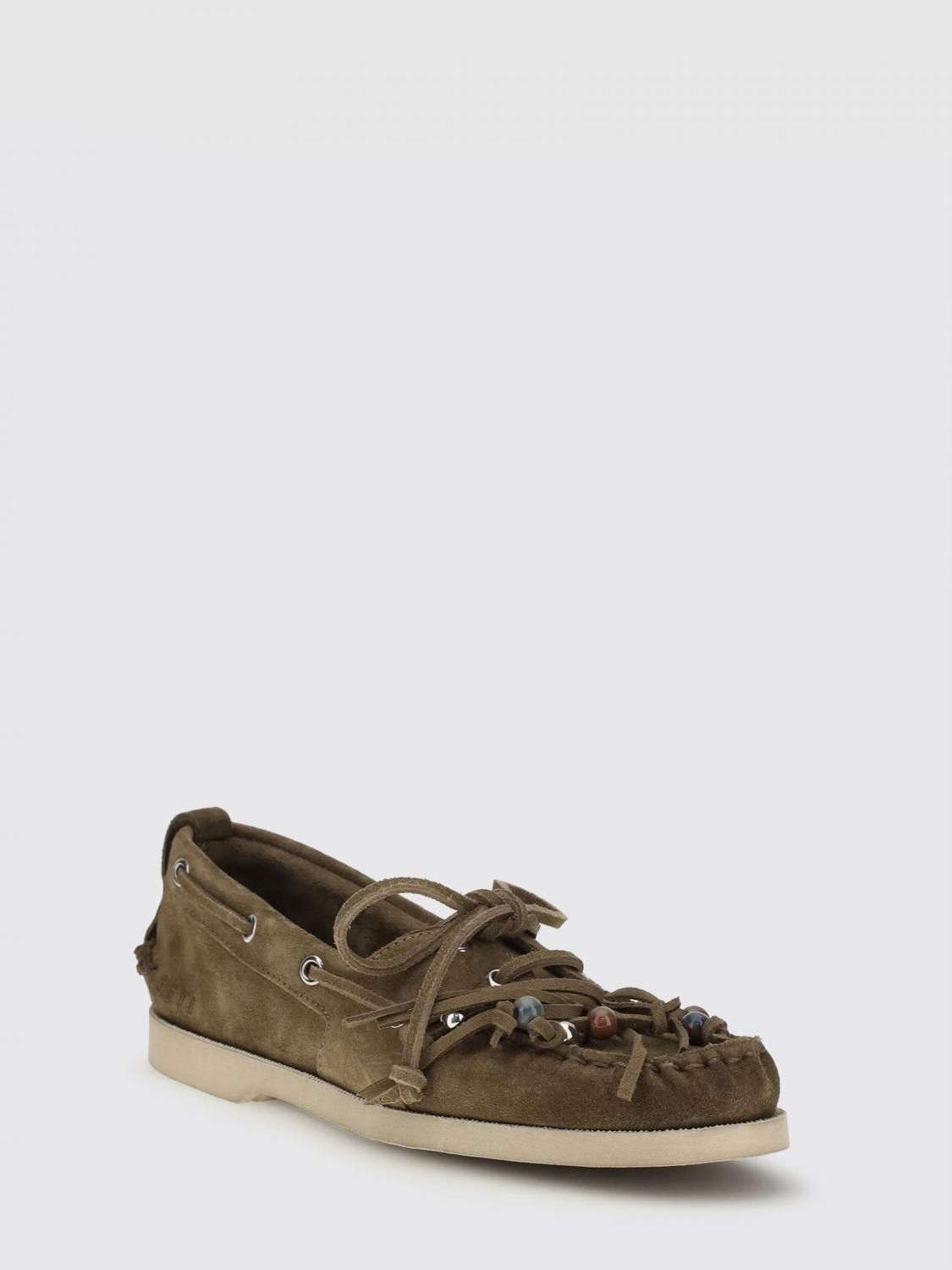 Golden Goose Golden Goose Loafer Woman Kaki Size US 11 / IT 41 - 2 Thumbnail