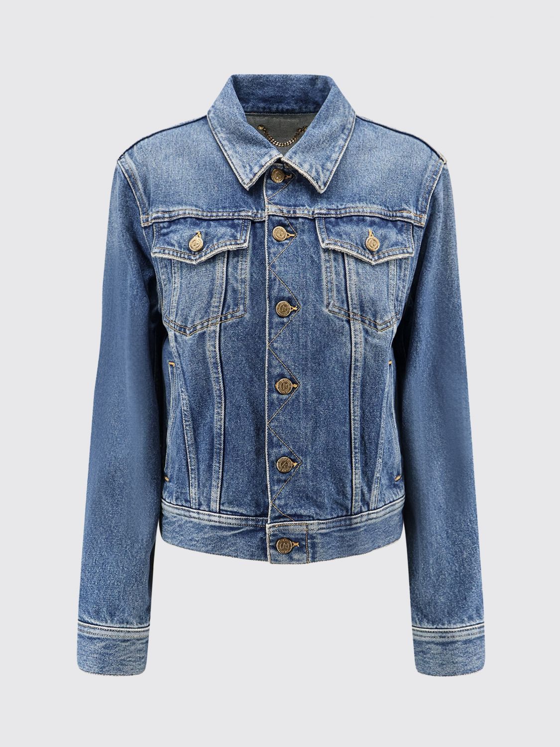 Golden Goose Golden Goose Jacket Woman Blue Size M / US 6-8 / IT 42-44 - 2 Thumbnail