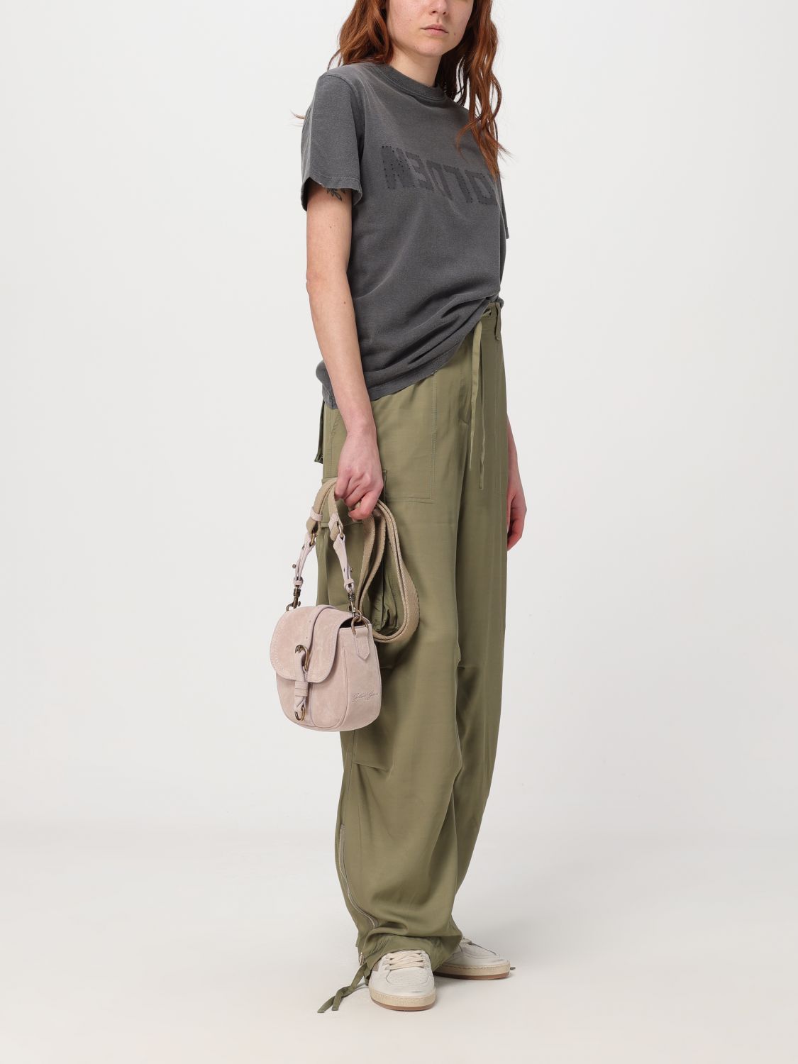 Golden Goose Golden Goose T-Shirt Woman Grey Size S / US 4 / IT 40 - 2 Thumbnail