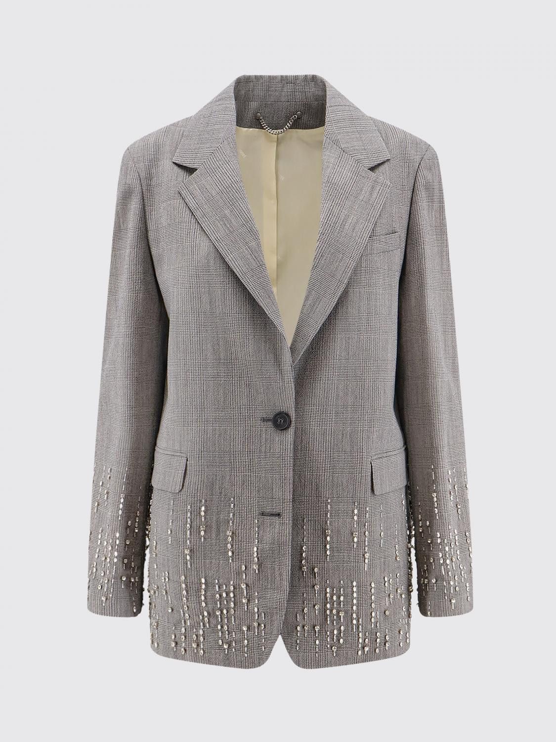 Golden Goose Golden Goose Jacket Woman Grey Size XS / US 0-2 / IT 36-38 - 2 Thumbnail