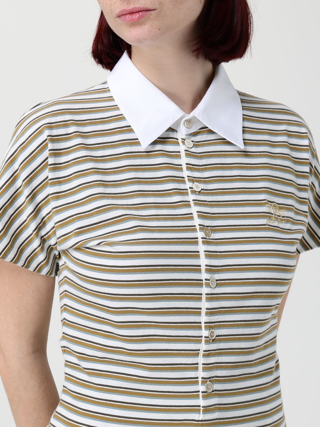 Golden Goose Golden Goose Polo Shirt Woman Multicolor Size XS / US 0-2 / IT 36-38 - 4 Thumbnail
