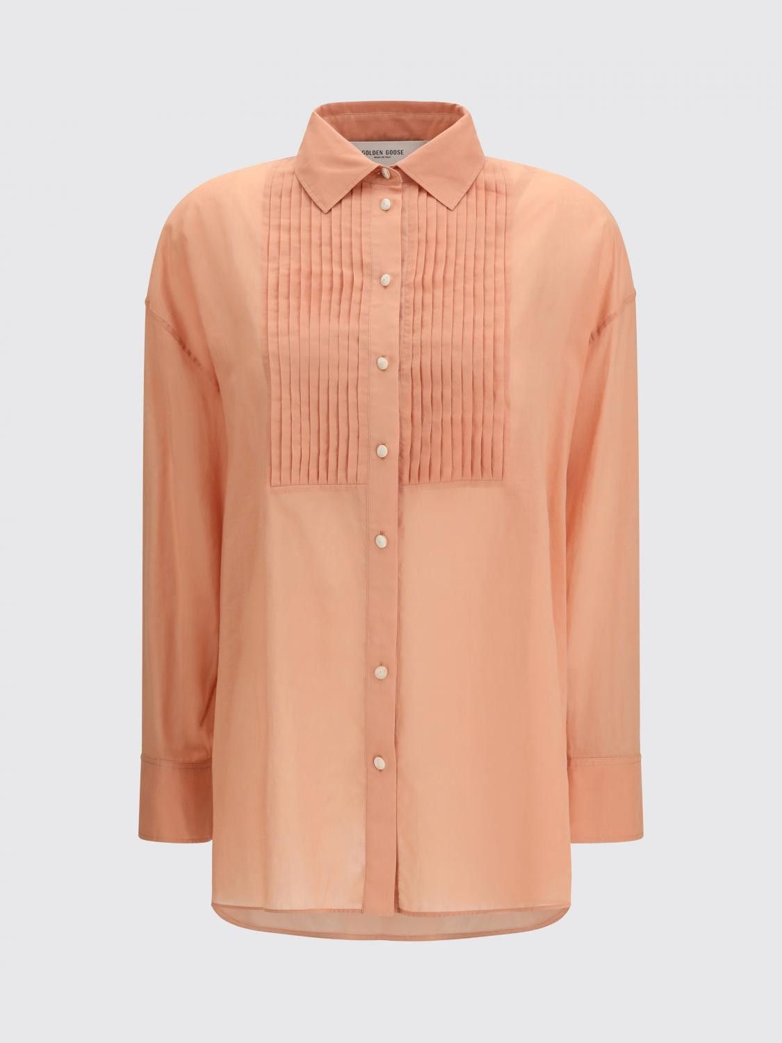 Golden Goose Golden Goose Shirt Woman Coral Size S / US 4 / IT 40 - 2 Thumbnail