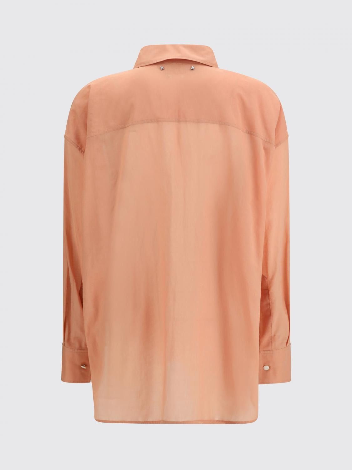 Golden Goose Golden Goose Shirt Woman Coral Size XS / US 0-2 / IT 36-38 - 3 Thumbnail