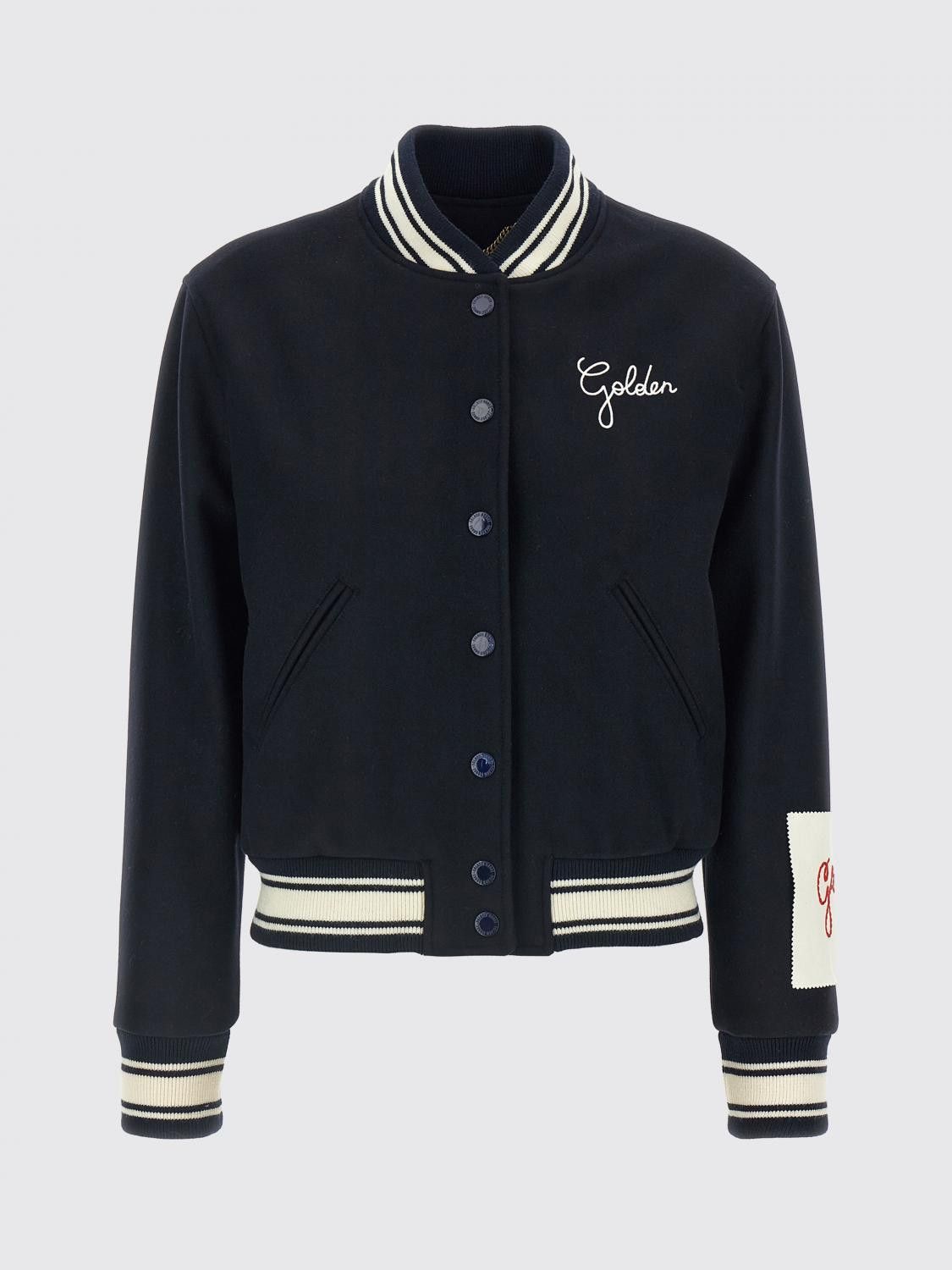 Golden Goose Golden Goose Jacket Woman Blue Size XS / US 0-2 / IT 36-38 - 2 Thumbnail