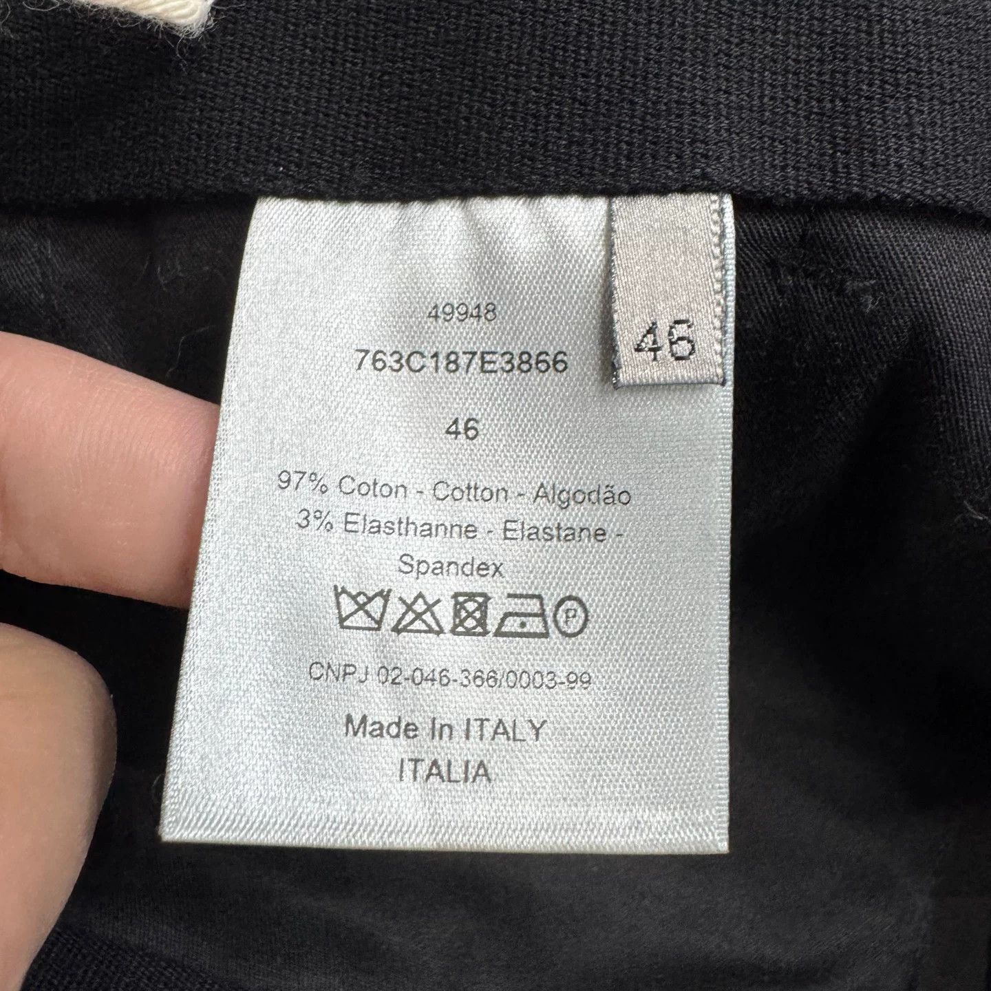 Dior Dior Zipper Pocket Casual Pants 46 Size US 30 / EU 46 - 4 Thumbnail