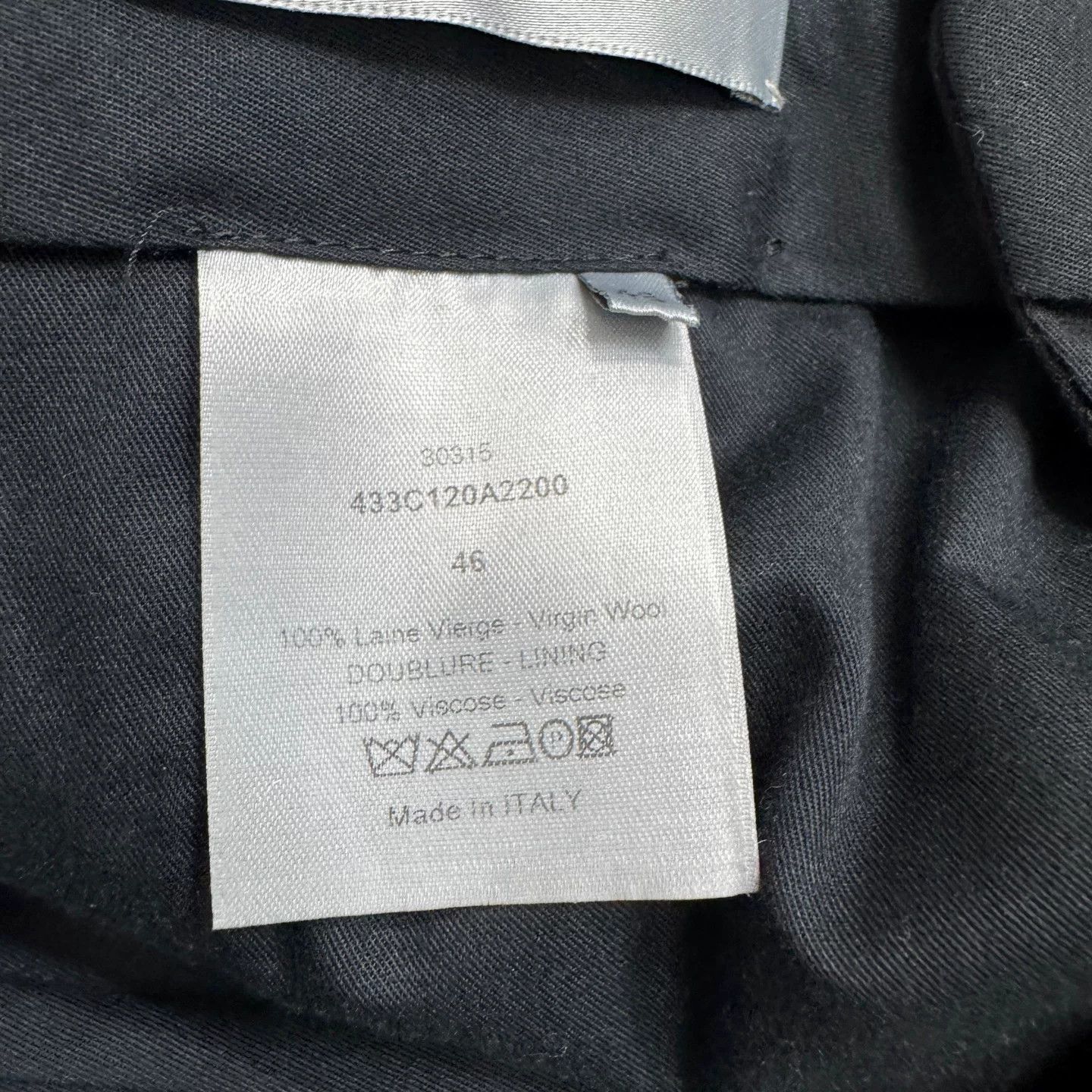 Dior Dior Wool Casual Pants Size 46 Size US 30 / EU 46 - 4 Thumbnail