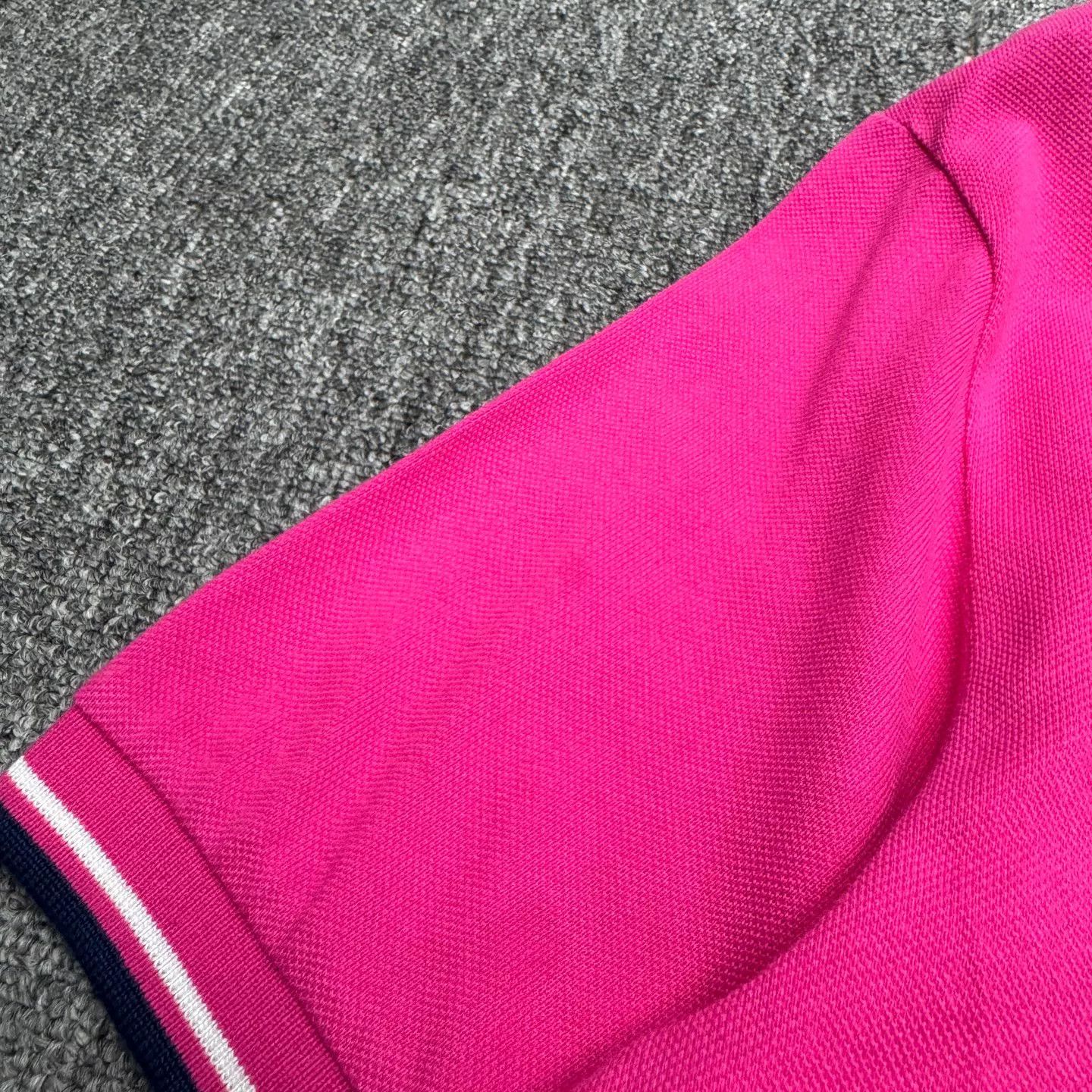 Prada Prada Pink Logo Patch Polo Shirt XL Size US XL / EU 56 / 4 - 10 Thumbnail