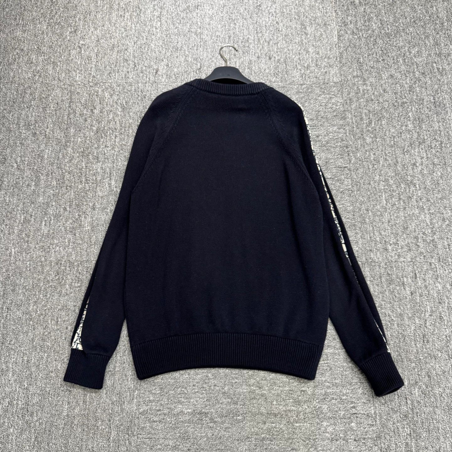 Dior Dior Oblique Tape Sleeve Knit Sweater S Size US S / EU 44-46 / 1 - 7 Thumbnail