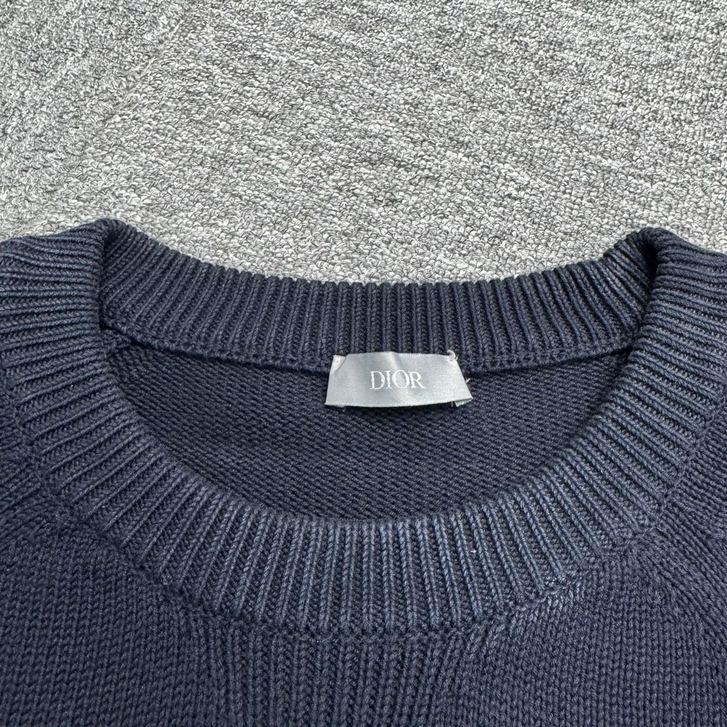 Dior Dior Oblique Tape Sleeve Knit Sweater S Size US S / EU 44-46 / 1 - 4 Thumbnail