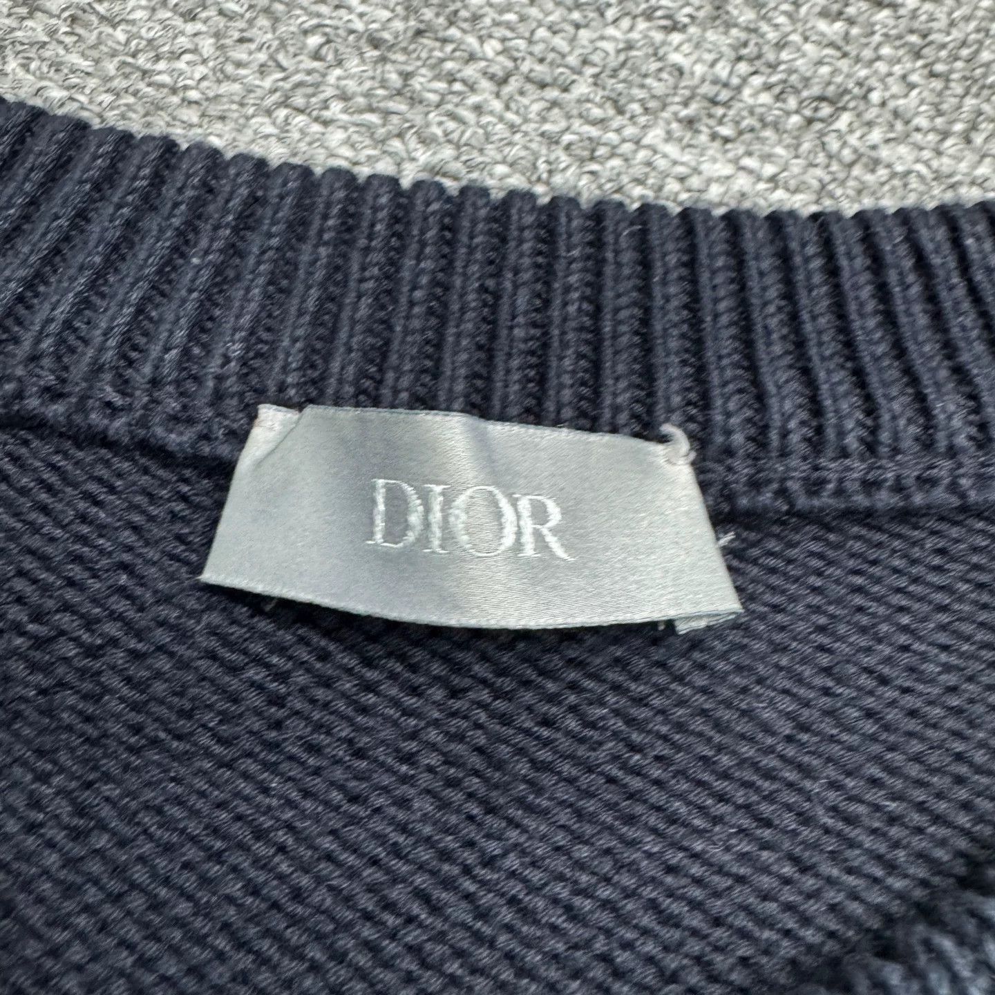 Dior Dior Oblique Tape Sleeve Knit Sweater S Size US S / EU 44-46 / 1 - 3 Thumbnail