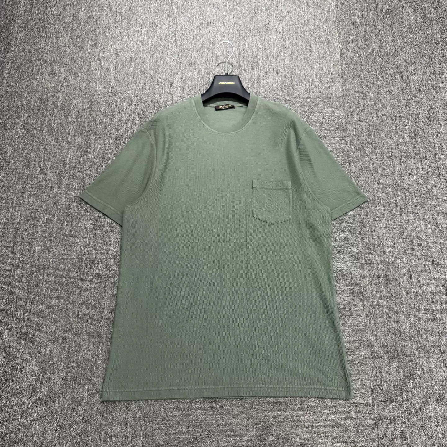 Loro Piana Loro Piana Pique Cotton Pocket T-Shirt XL Size US XL / EU 56 / 4 - 2 Thumbnail