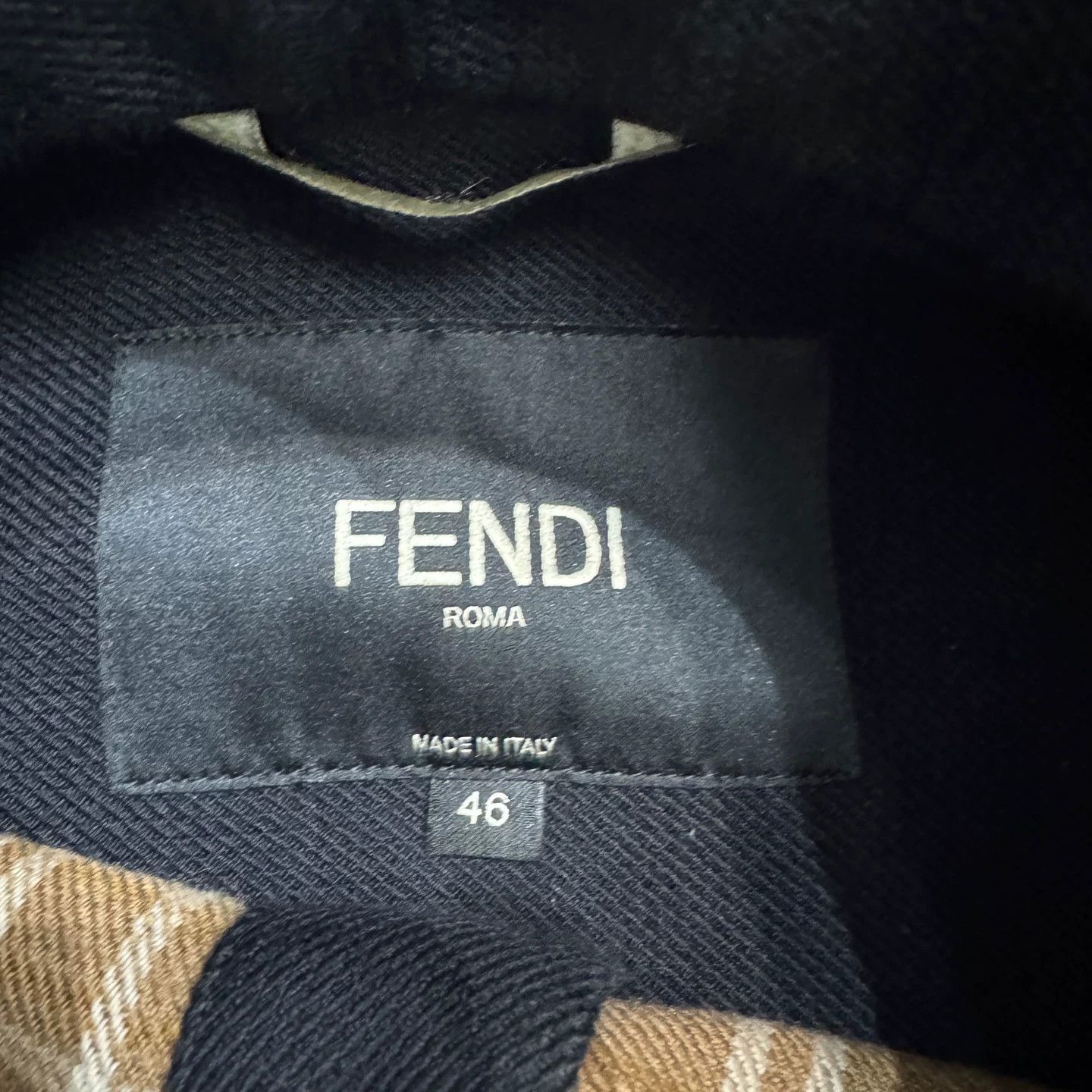 Fendi Fendi Jacquard Logo Tie-Dye Jacket Size 46 Size US S / EU 44-46 / 1 - 3 Thumbnail
