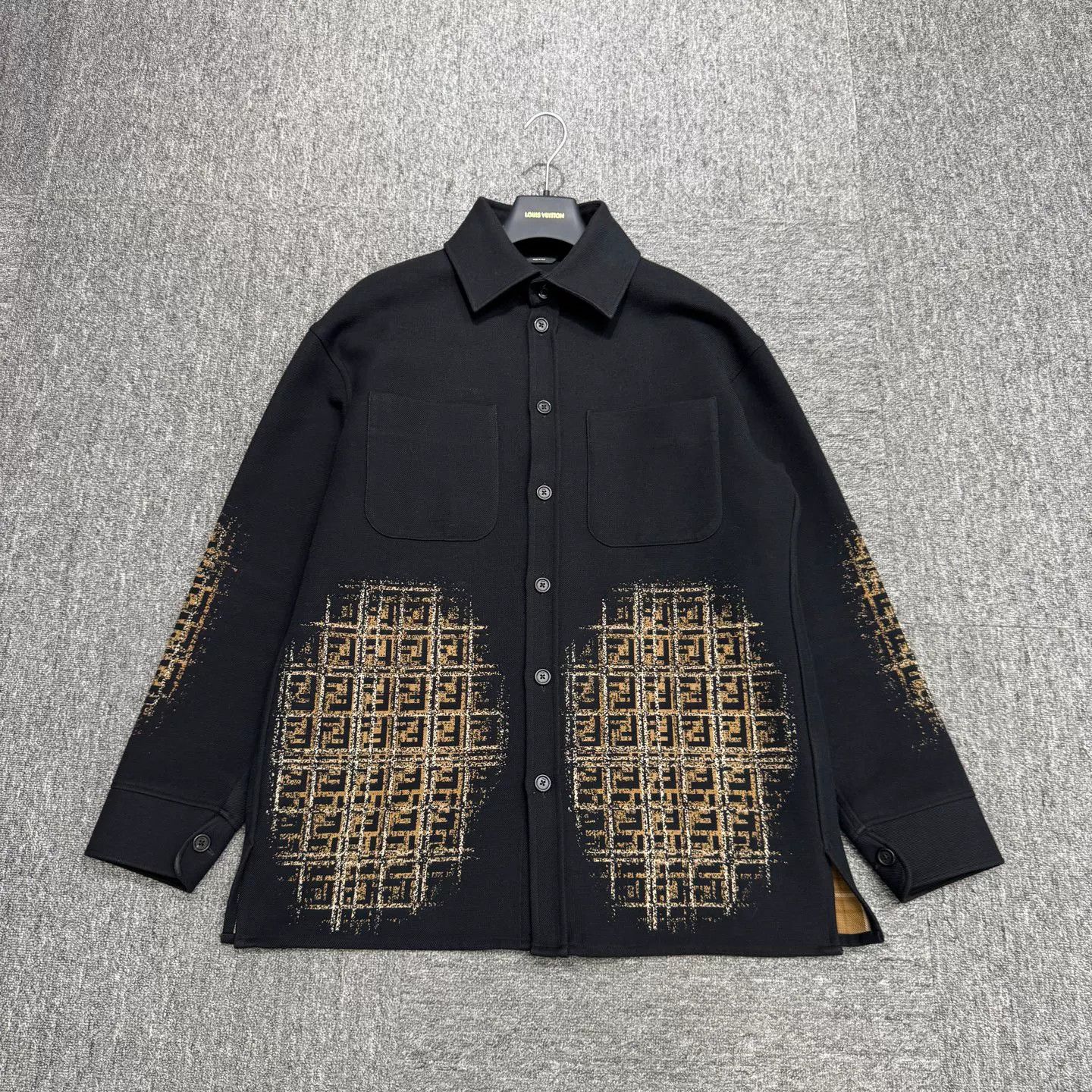 Fendi Fendi Jacquard Logo Tie-Dye Jacket Size 46 Size US S / EU 44-46 / 1 - 2 Thumbnail