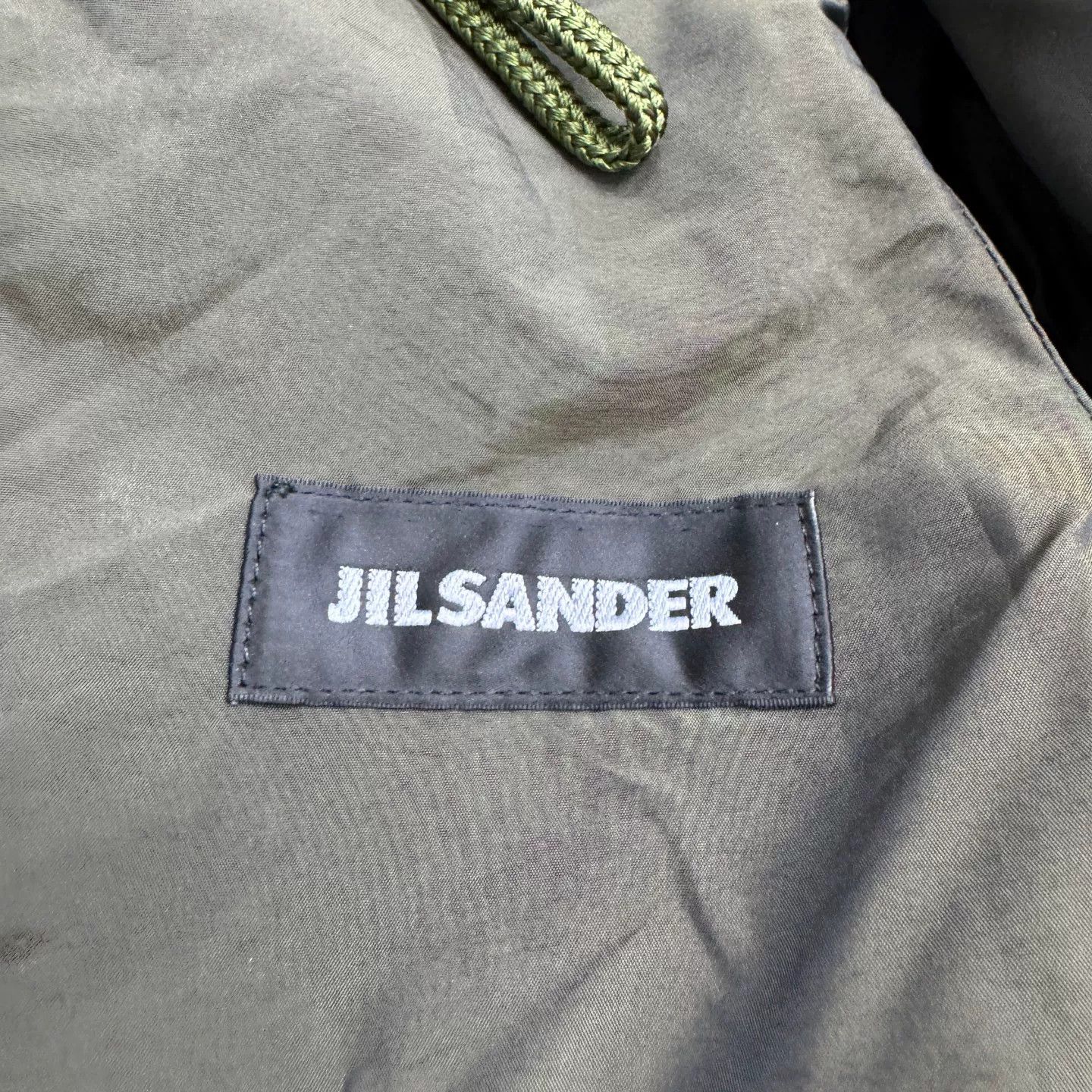 Jil Sander Jil Sander Olive Nylon Long Coat Size US S Size US S / EU 44-46 / 1 - 3 Thumbnail