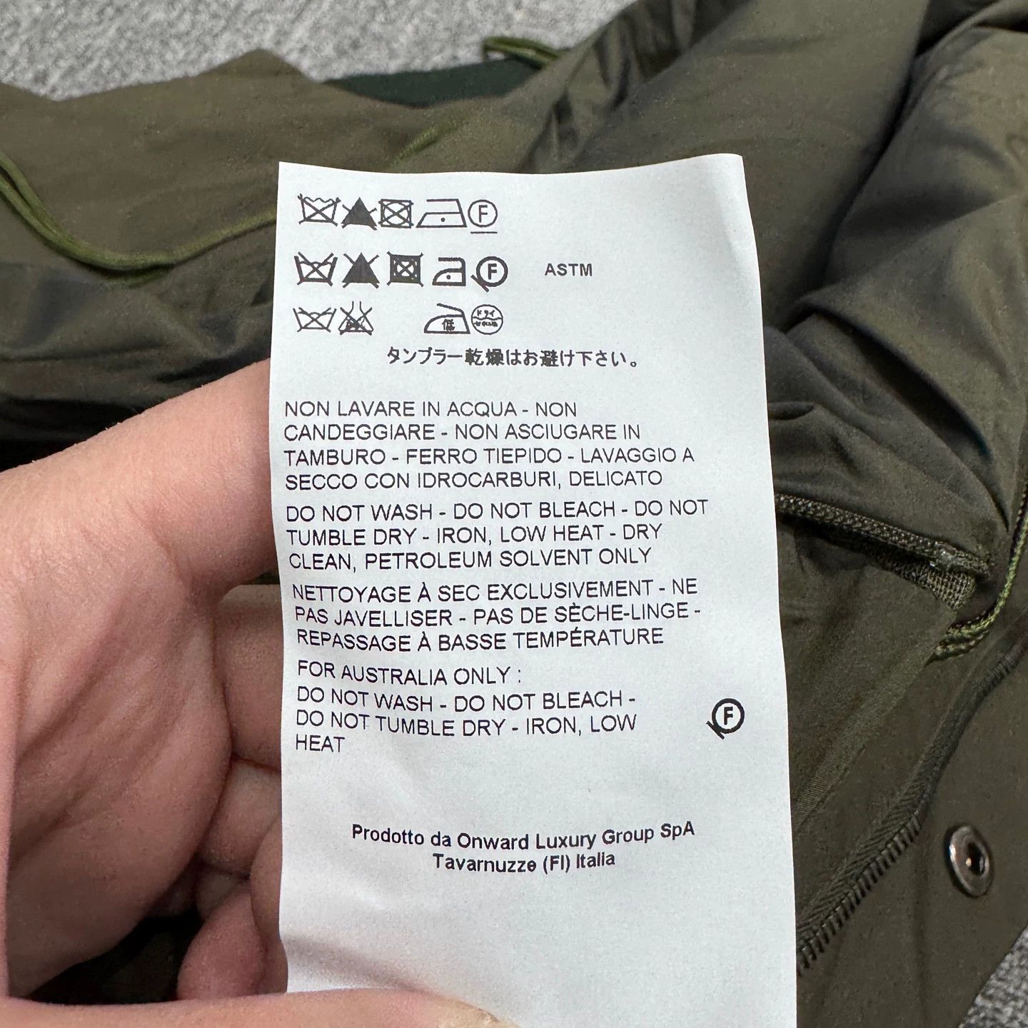 Jil Sander Jil Sander Olive Nylon Long Coat Size US S Size US S / EU 44-46 / 1 - 5 Thumbnail