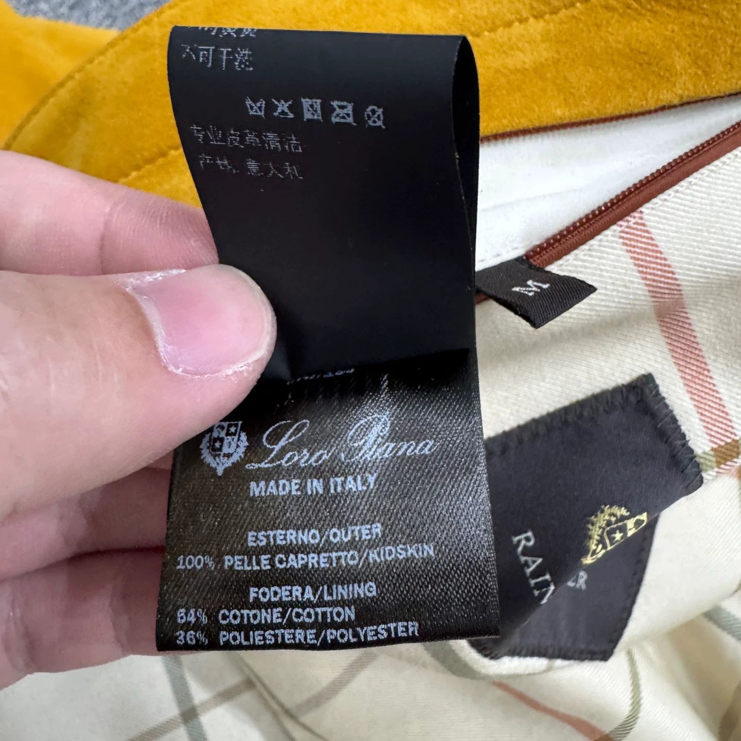 Loro Piana Loro Piana Suede Rain System Jacket M Size US M / EU 48-50 / 2 - 6 Thumbnail