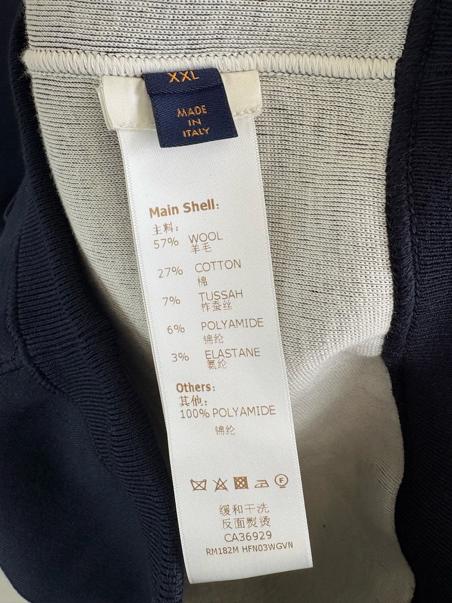 Louis Vuitton Louis Vuitton Monogram Sleeve Knit Jacket US XXL Size US XXL / EU 58 / 5 - 6 Thumbnail