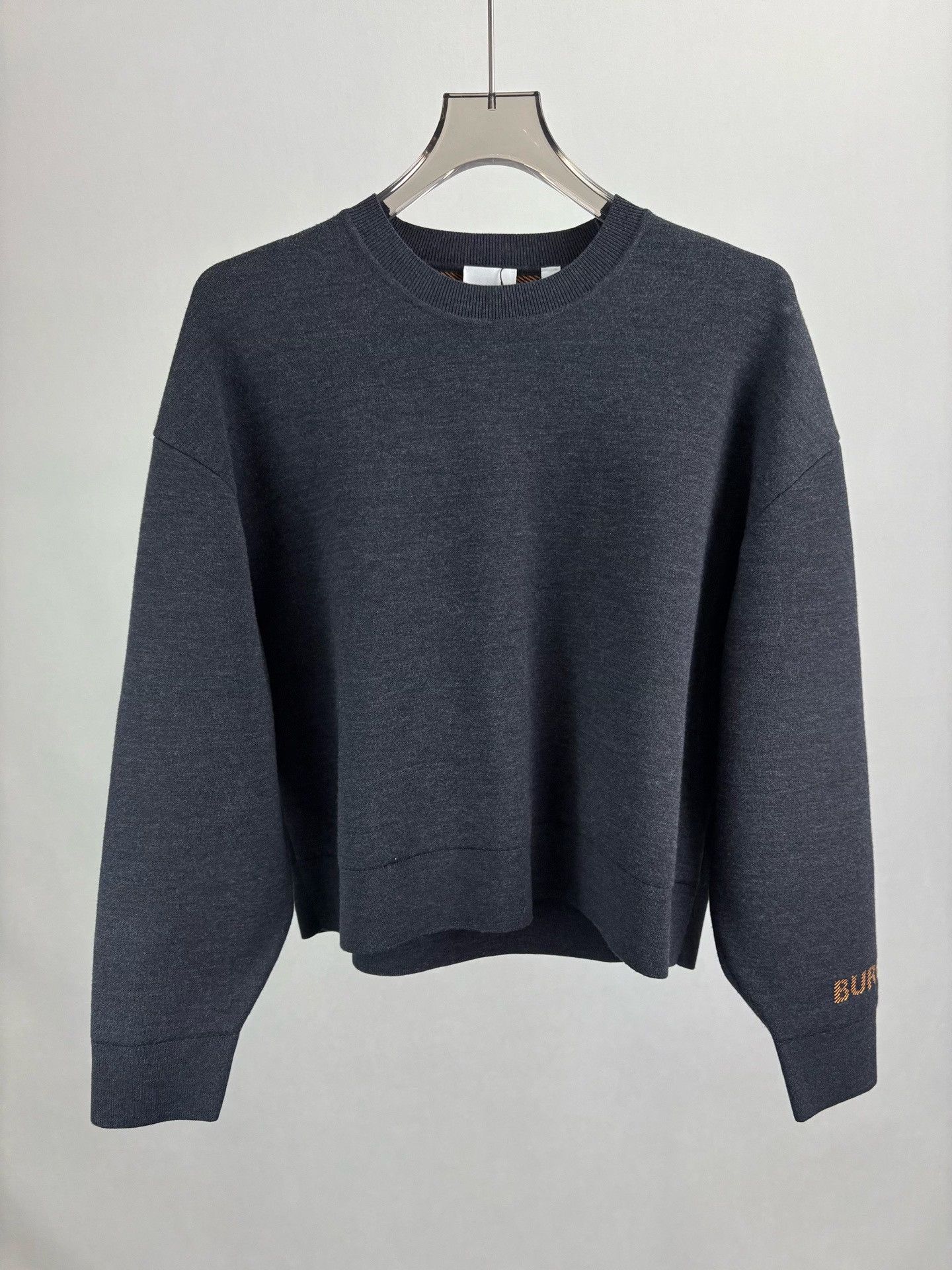 Burberry Burberry Logo Detail Wool Blend Sweater L Size US L / EU 52-54 / 3 - 2 Thumbnail