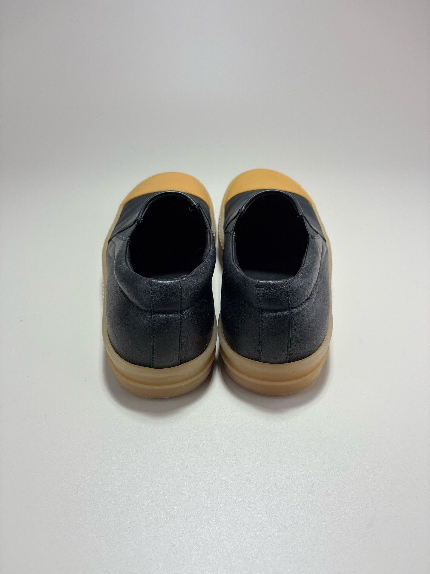 Rick Owens Rick Owens Two-Tone Leather Slip-On Sneakers 43 Size US 10 / EU 43 - 4 Thumbnail