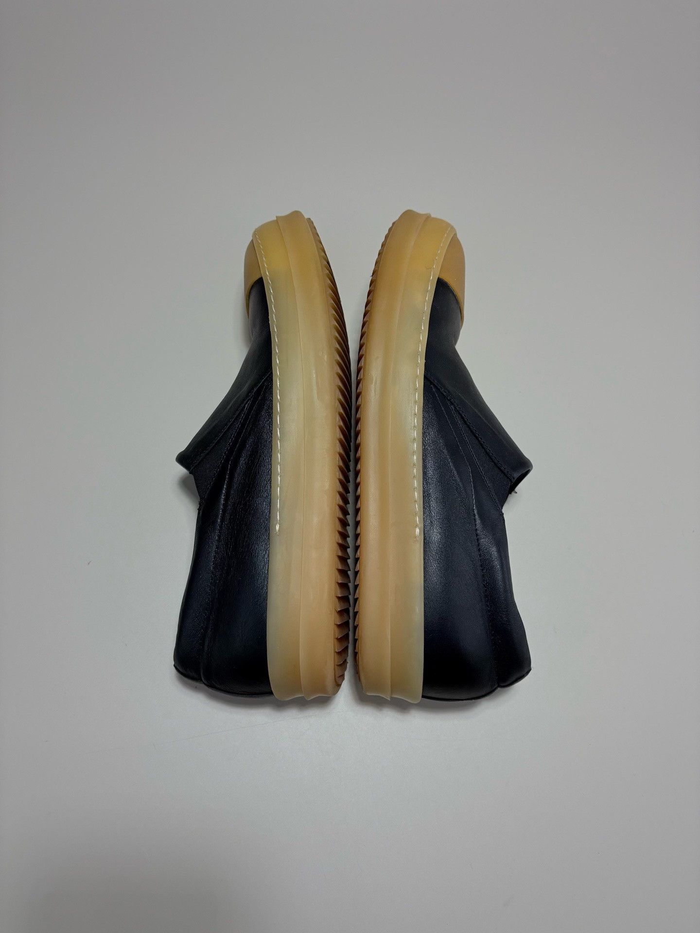 Rick Owens Rick Owens Two-Tone Leather Slip-On Sneakers 43 Size US 10 / EU 43 - 6 Thumbnail