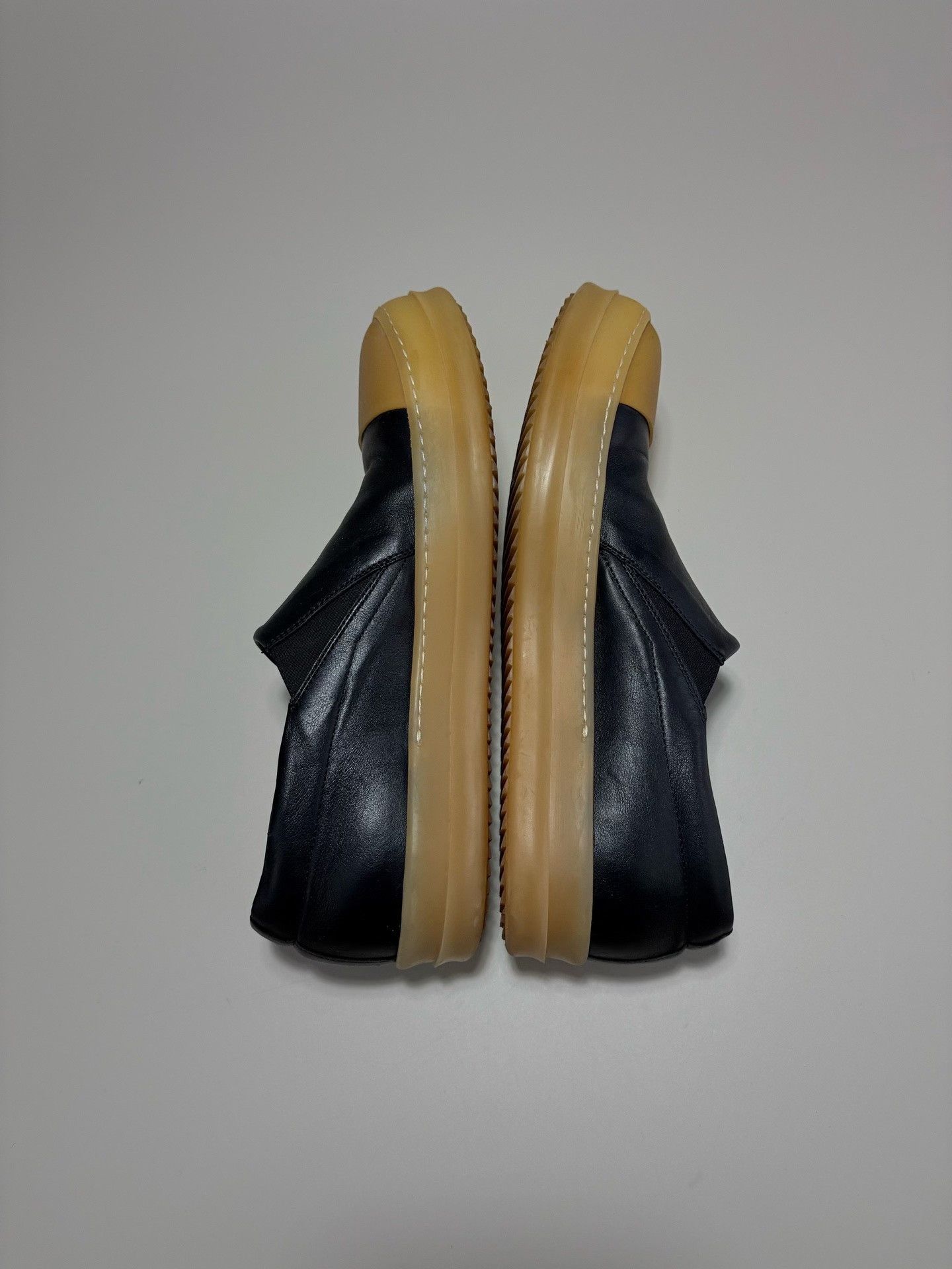 Rick Owens Rick Owens Two-Tone Leather Slip-On Sneakers 43 Size US 10 / EU 43 - 5 Thumbnail