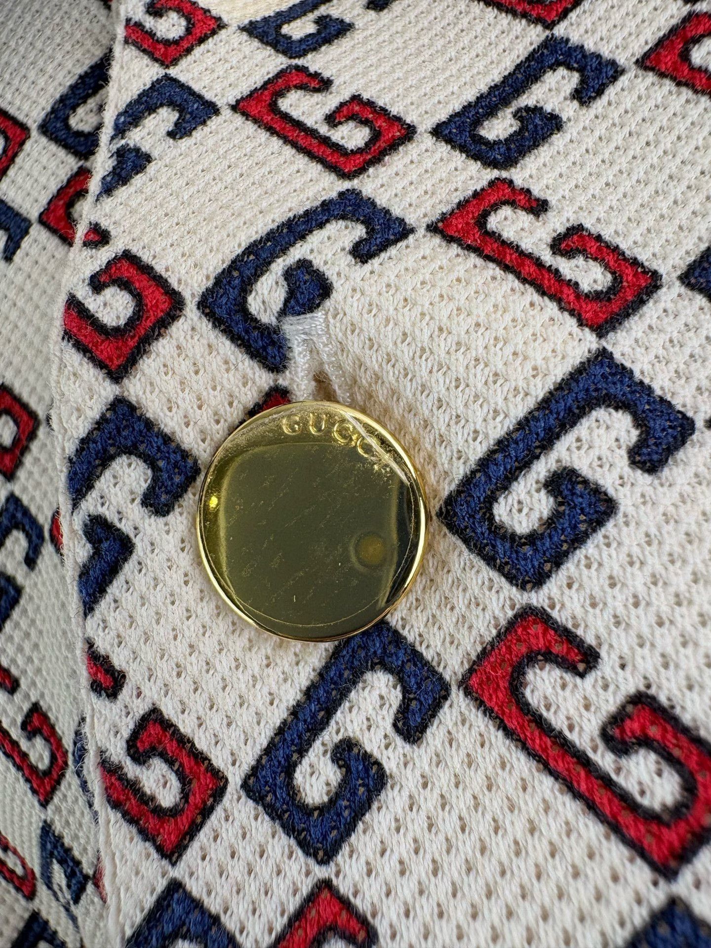 Gucci Gucci Monogram Print Polo Shirt XL Size US XL / EU 56 / 4 - 4 Thumbnail