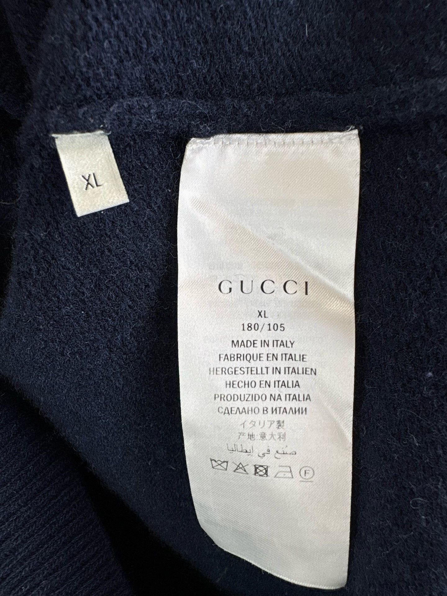 Gucci Gucci Web Stripe Wool Zip-Up Hoodie Size XL Size US XL / EU 56 / 4 - 6 Thumbnail