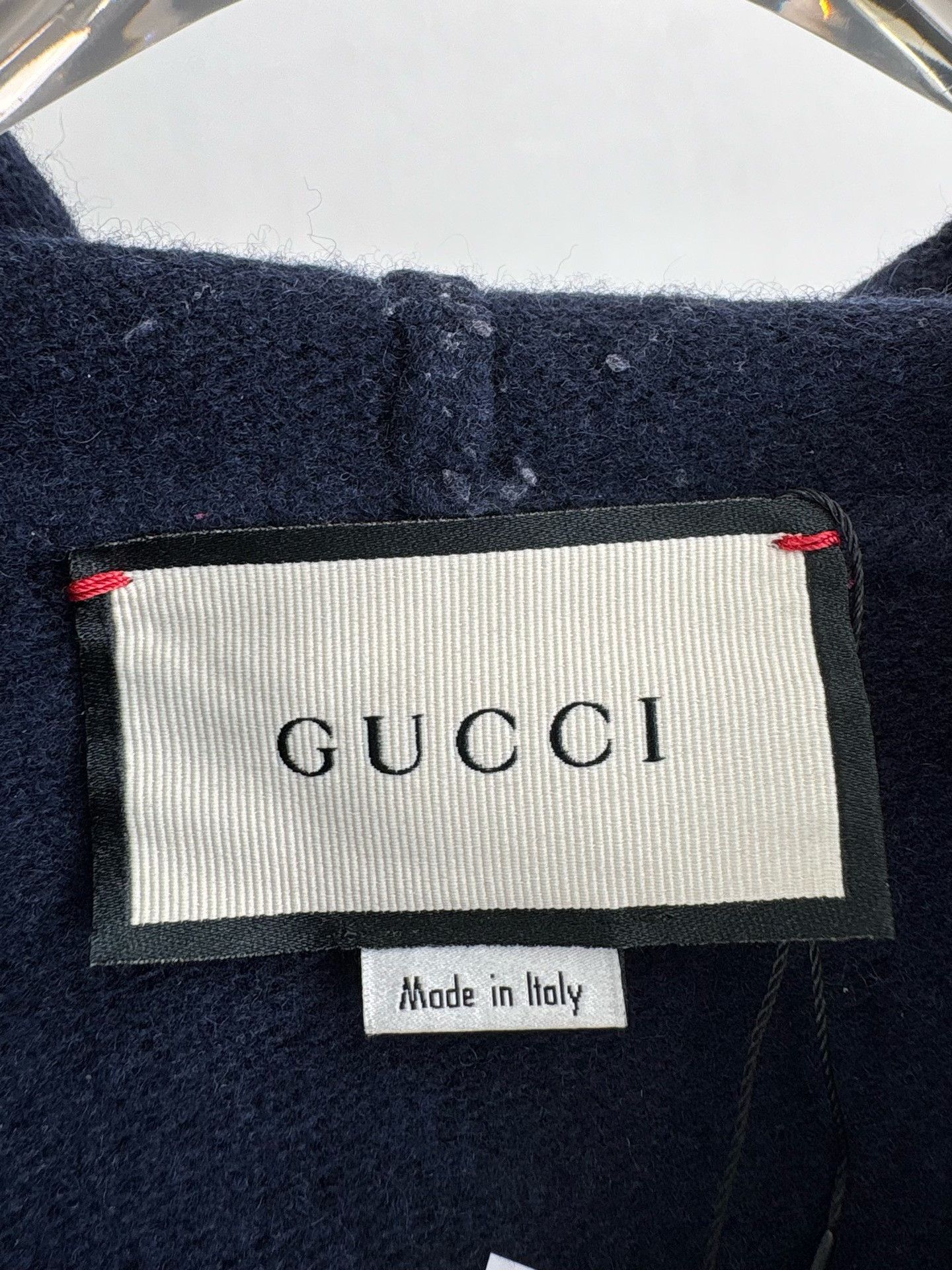 Gucci Gucci Web Stripe Wool Zip-Up Hoodie Size XL Size US XL / EU 56 / 4 - 5 Thumbnail