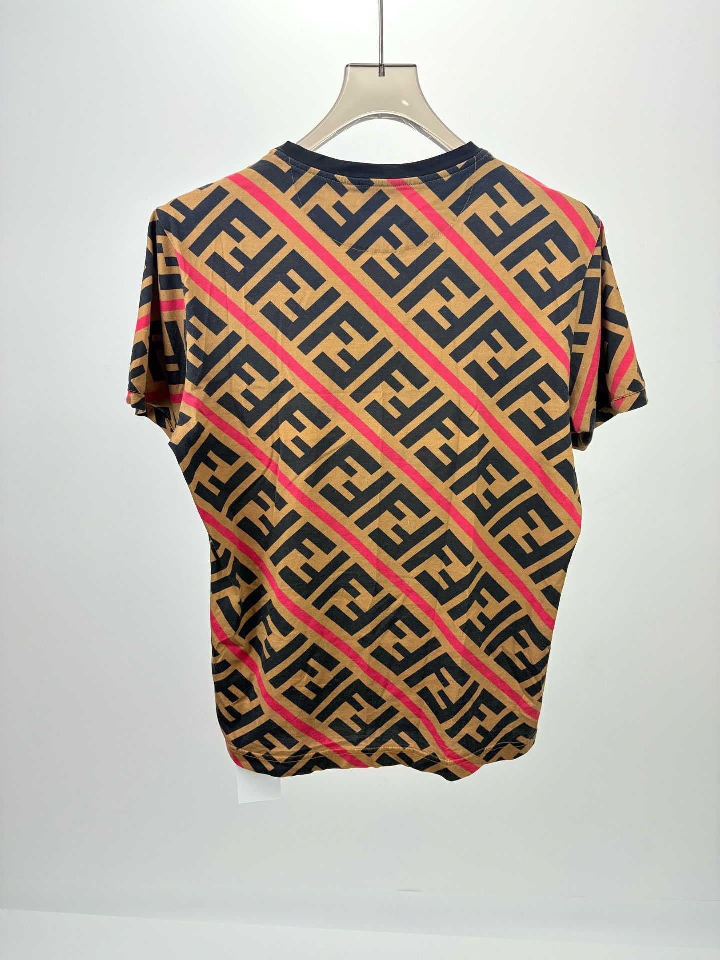 Fendi Fendi Zucca Stripe T-Shirt M Size US M / EU 48-50 / 2 - 3 Thumbnail