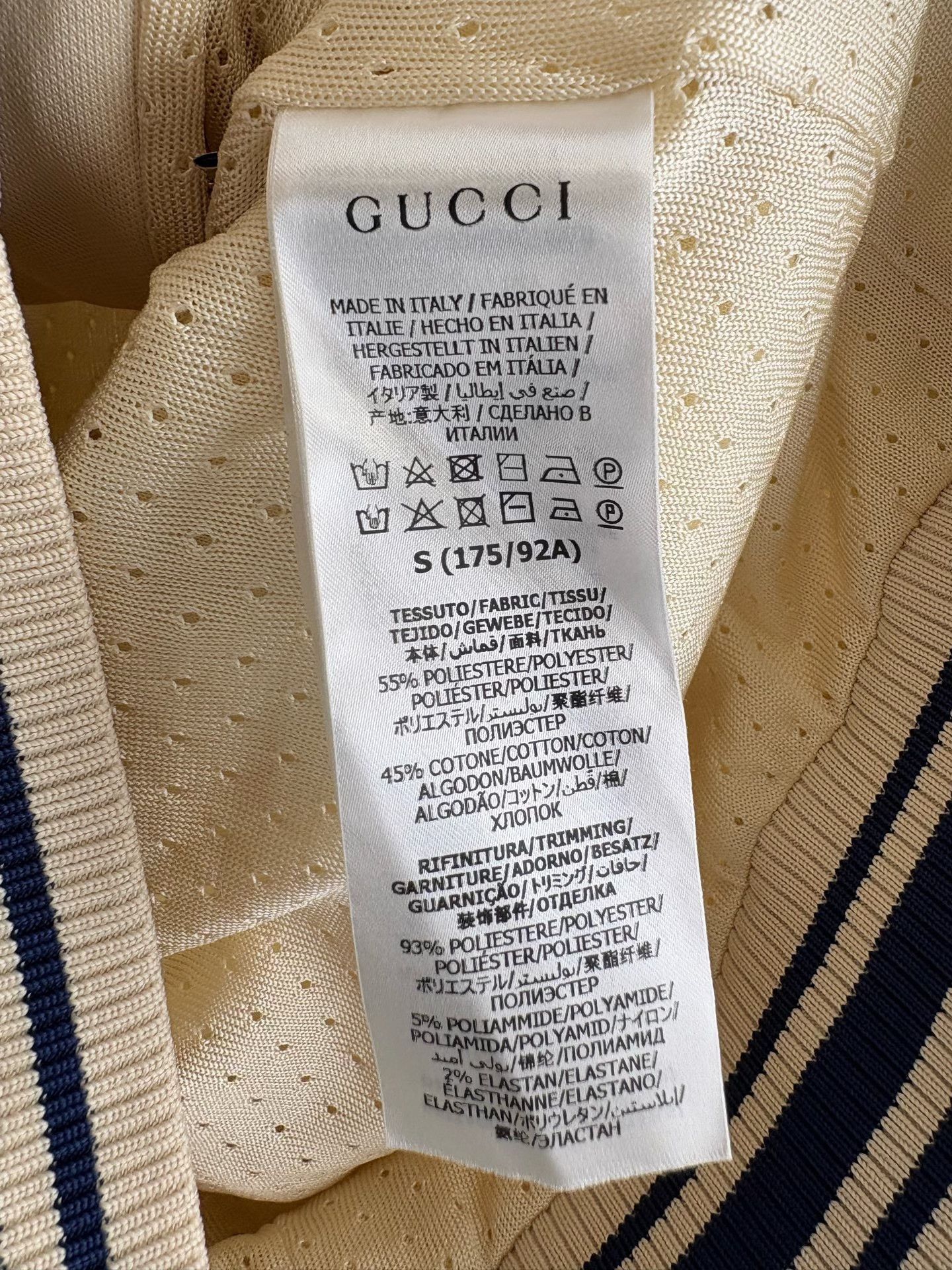 Gucci Gucci Colorblock Technical Zip-Up Jacket Size S Size US S / EU 44-46 / 1 - 6 Thumbnail