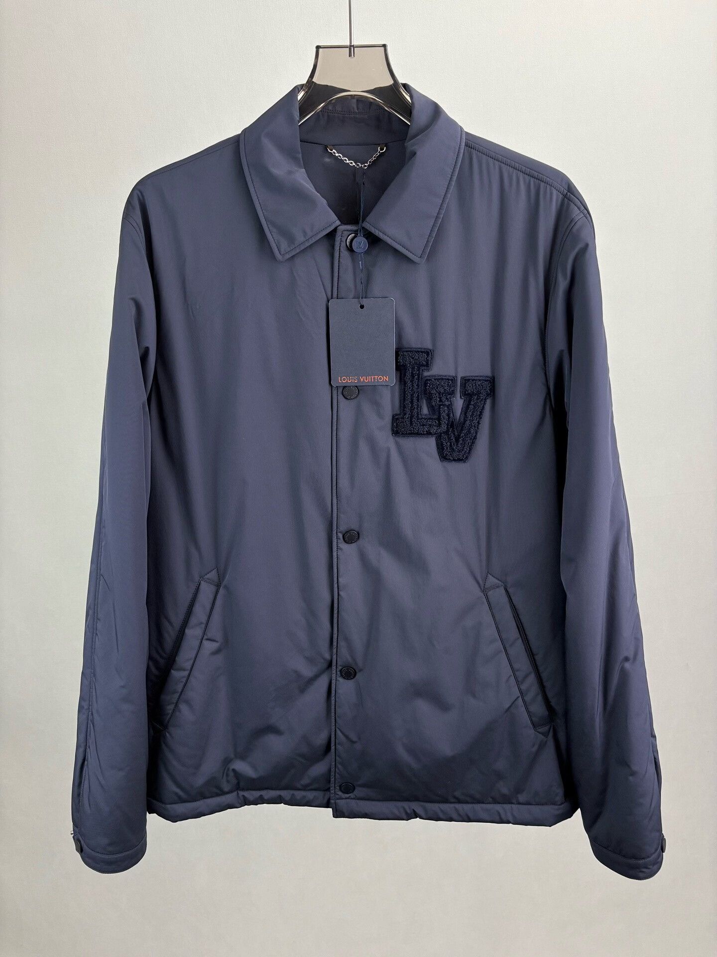 Louis Vuitton Louis Vuitton LV Embroidered Logo Coach Jacket Size 54 Size US L / EU 52-54 / 3 - 2 Thumbnail
