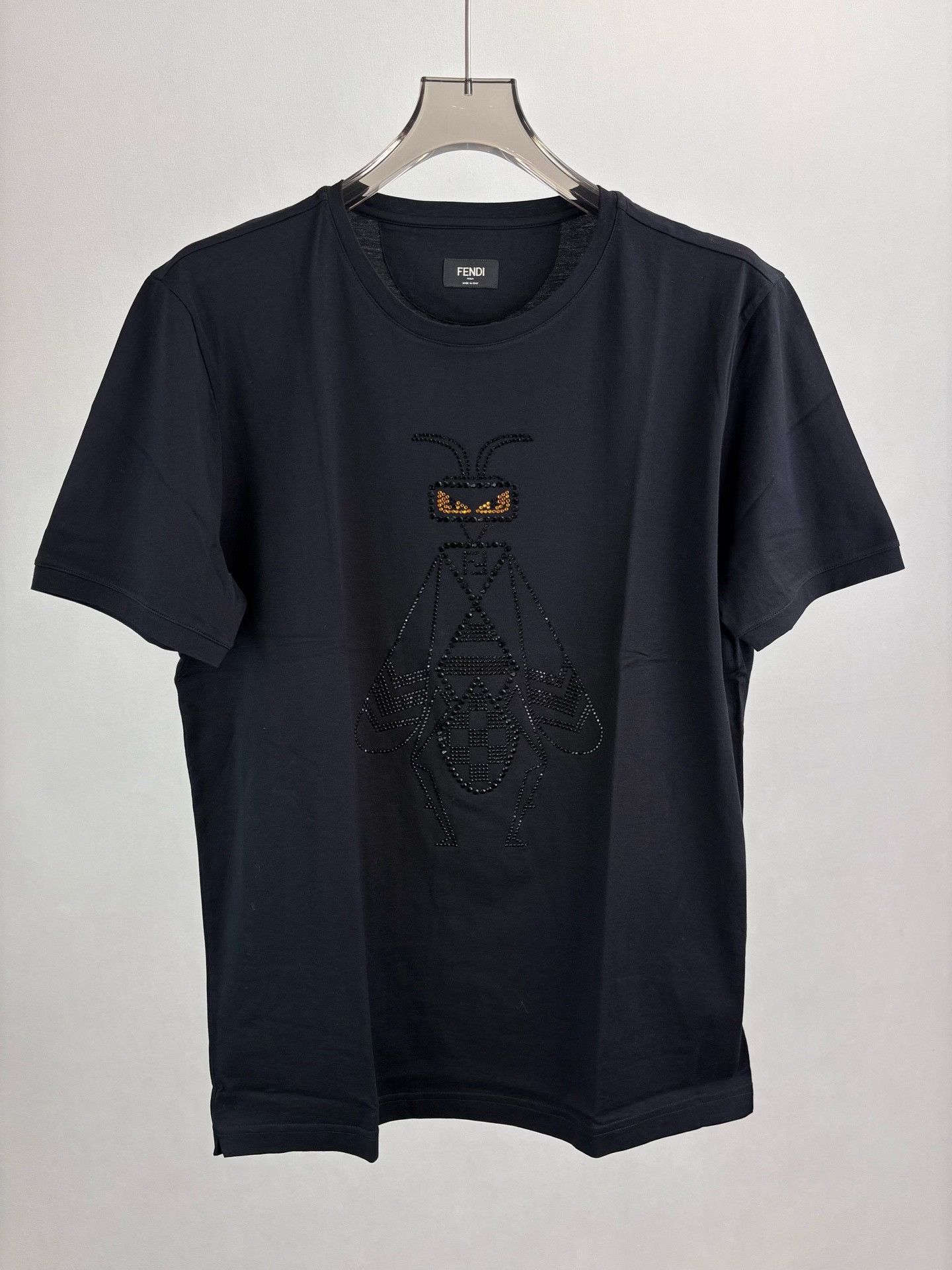 Fendi Fendi Rhinestone Bug T-Shirt XXL Size US XXL / EU 58 / 5 - 2 Thumbnail