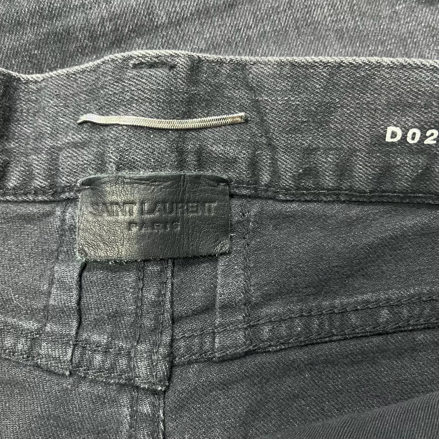 Saint Laurent Paris Saint Laurent Black Distressed D02 Jeans 28 Size US 28 / EU 44 - 5 Thumbnail