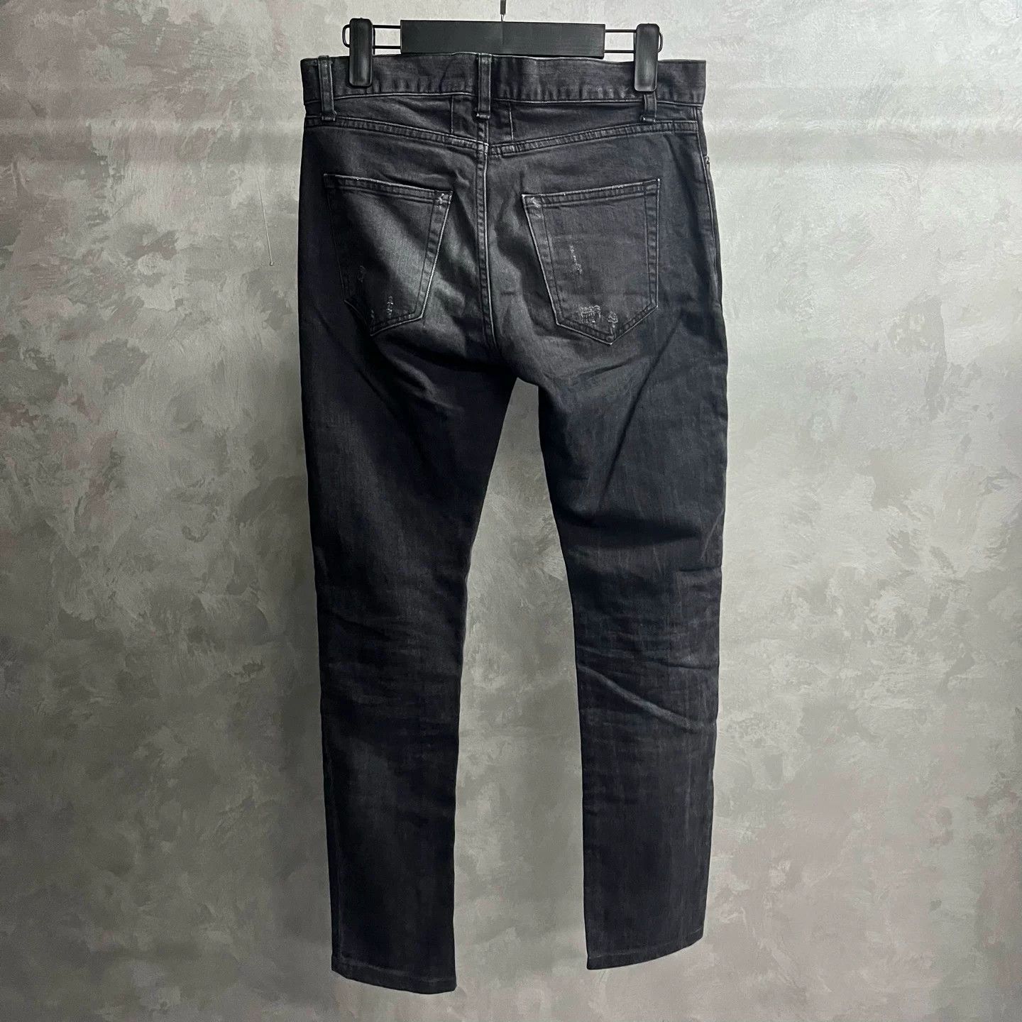 Saint Laurent Paris Saint Laurent Black Distressed D02 Jeans 28 Size US 28 / EU 44 - 4 Thumbnail