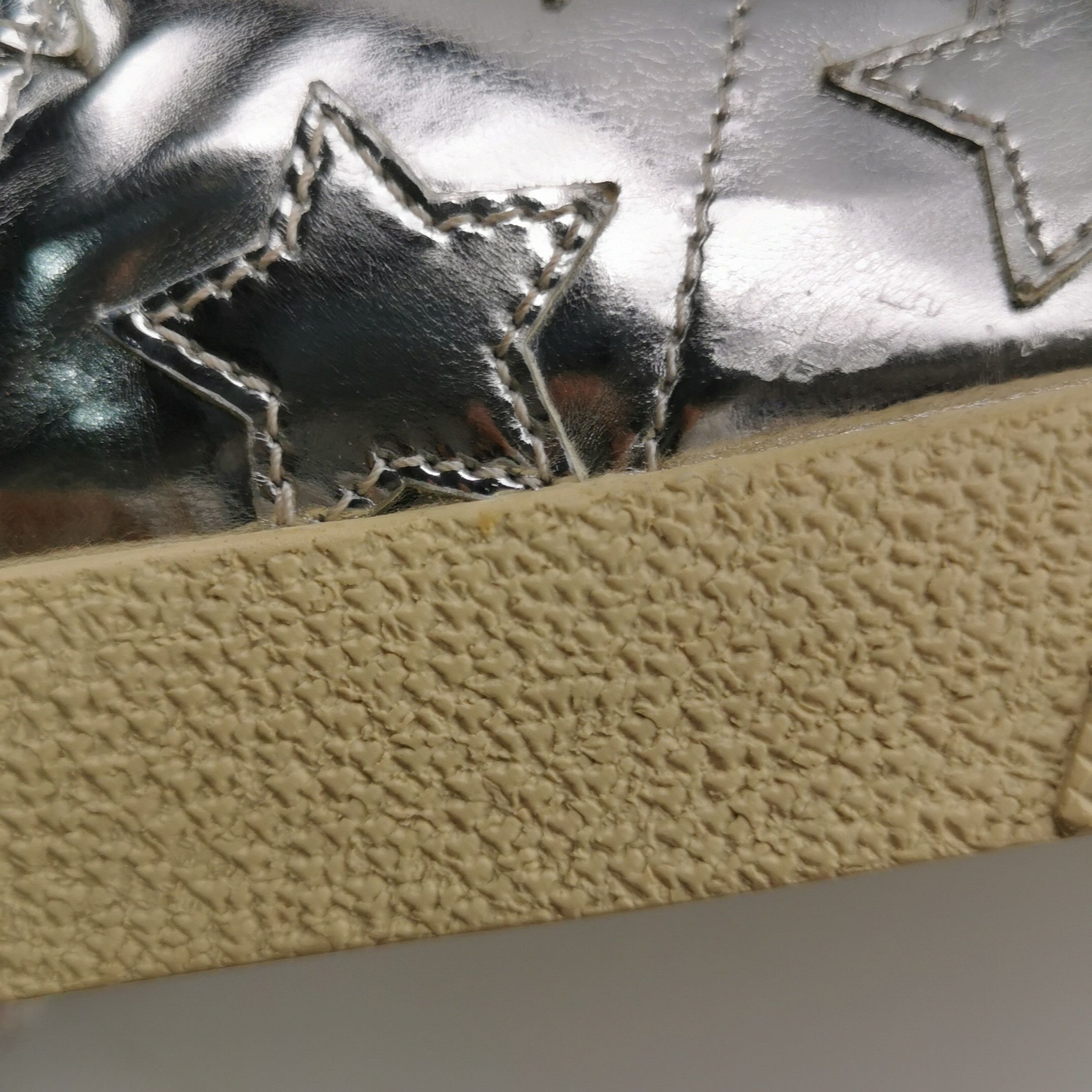Saint Laurent Paris Saint Laurent Silver Star Patch Low-Top Sneakers 40 Size US 7 / EU 40 - 11 Thumbnail