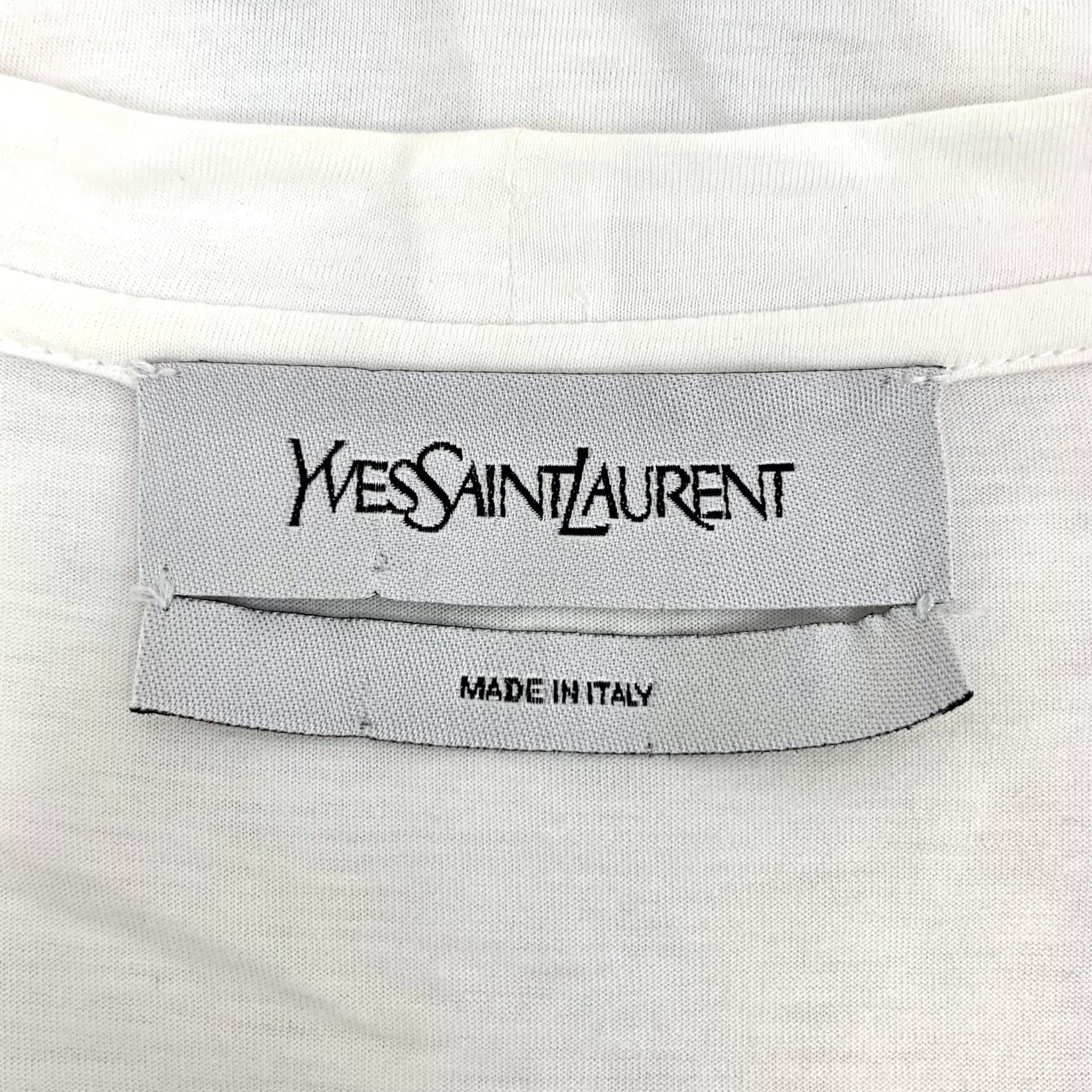 Saint Laurent Paris Saint Laurent YSL Logo T-Shirt 36 Size XS / US 0-2 / IT 36-38 - 6 Thumbnail